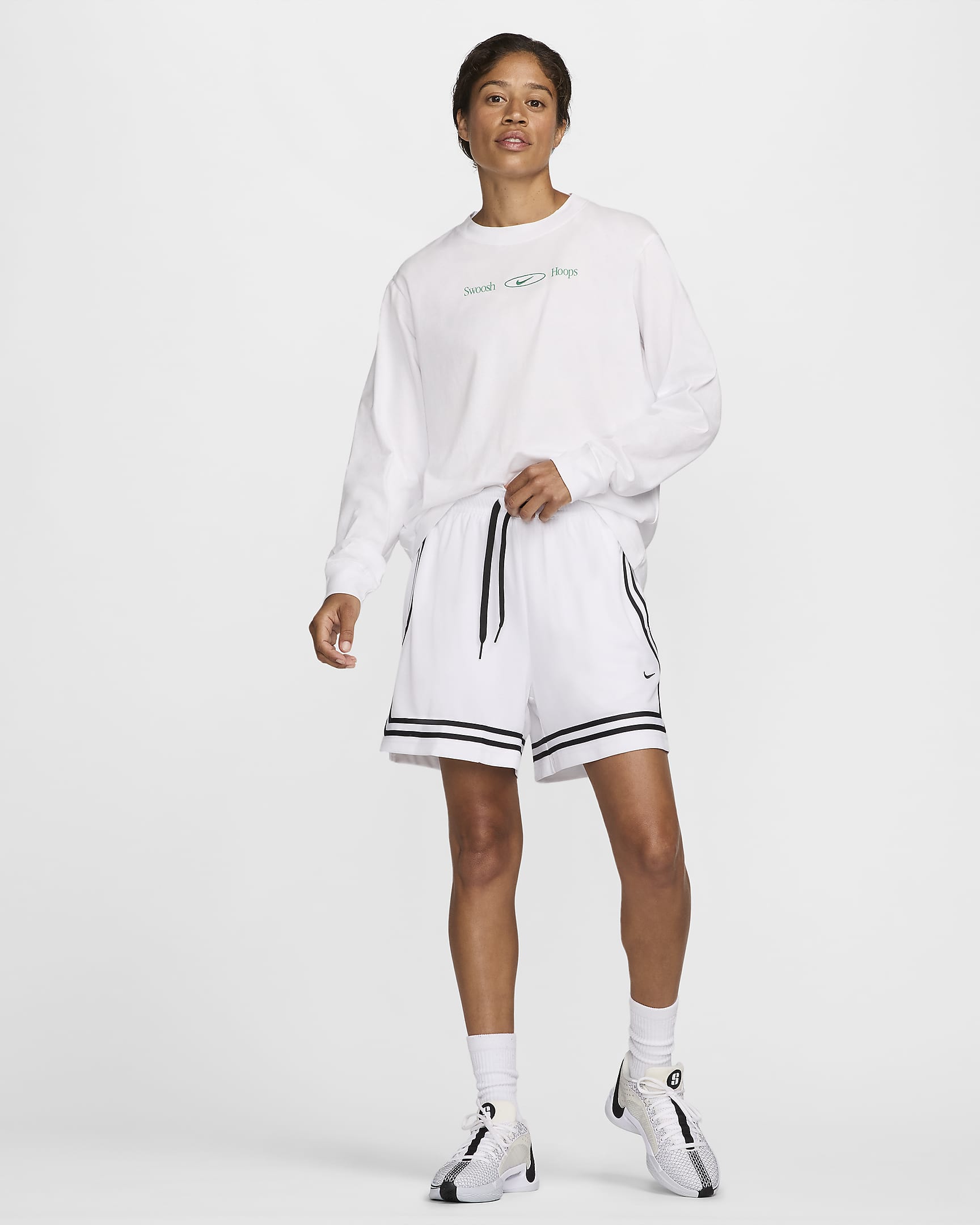 Nike Sportswear Women's Long-Sleeve T-Shirt - White