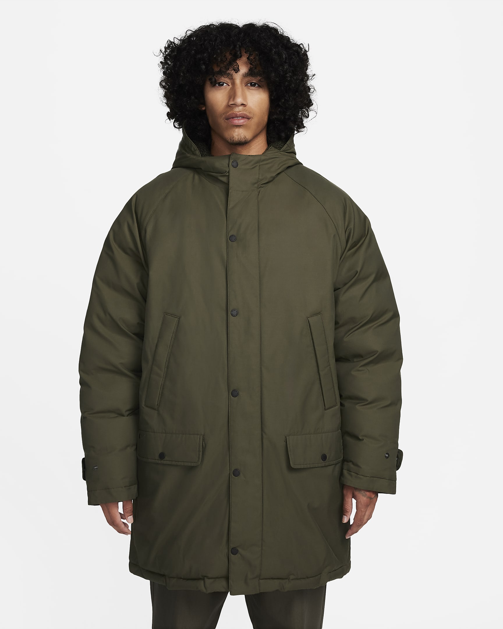 Parka isolante Nike Life pour homme - Cargo Khaki/Cargo Khaki