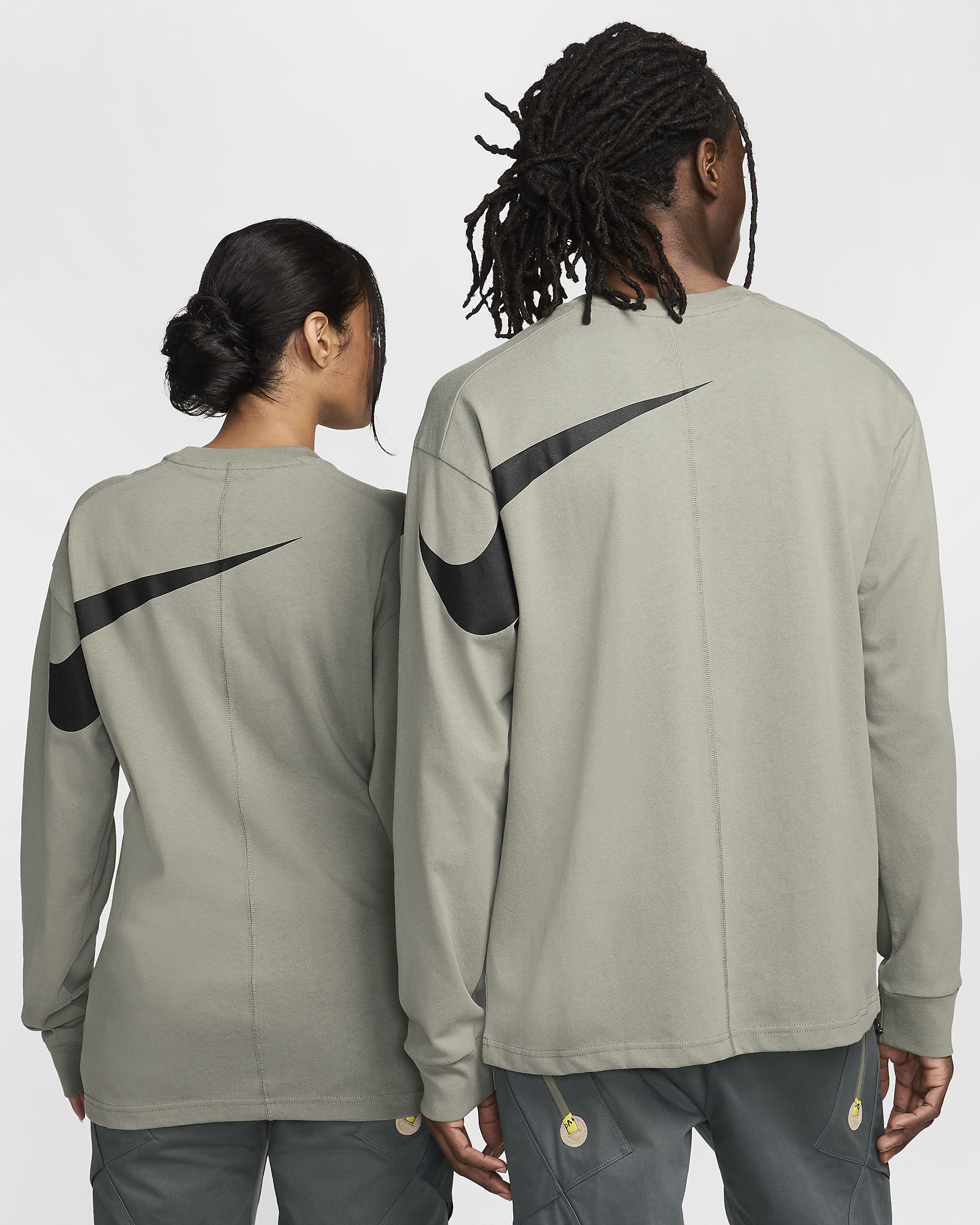 Nike ISPA Long-Sleeve Top - Dark Stucco/Black