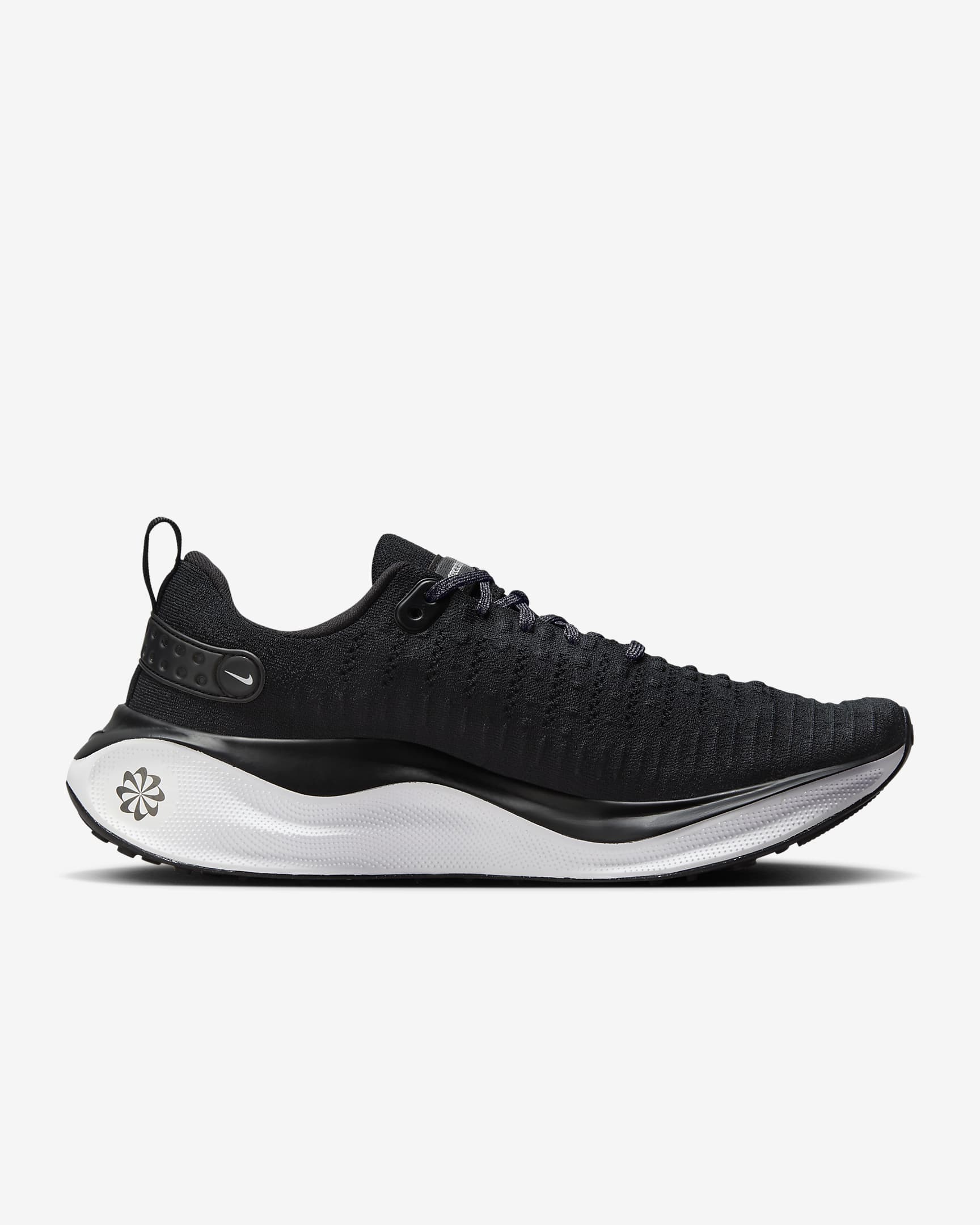 Nike InfinityRN 4 Men's Road Running Shoes (Extra Wide) - Black/White