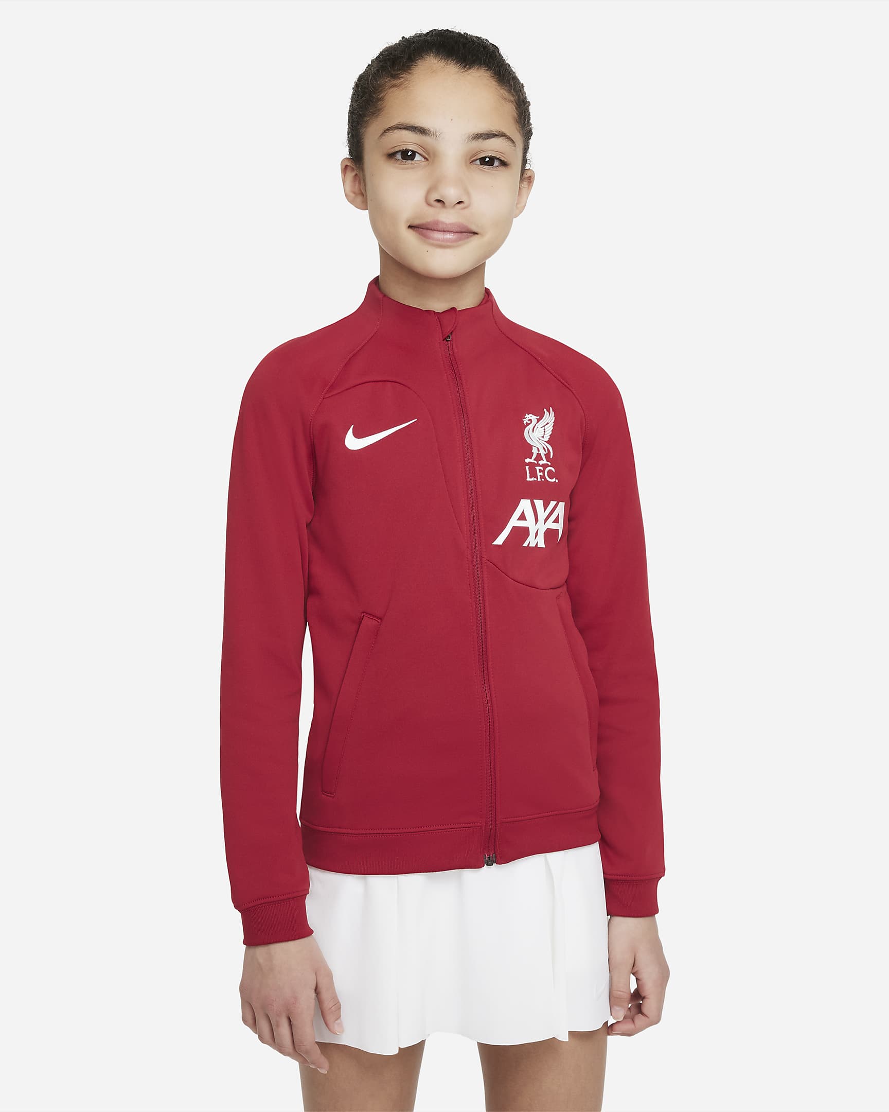 Liverpool FC Academy Pro Big Kids' Nike Soccer Jacket. Nike.com