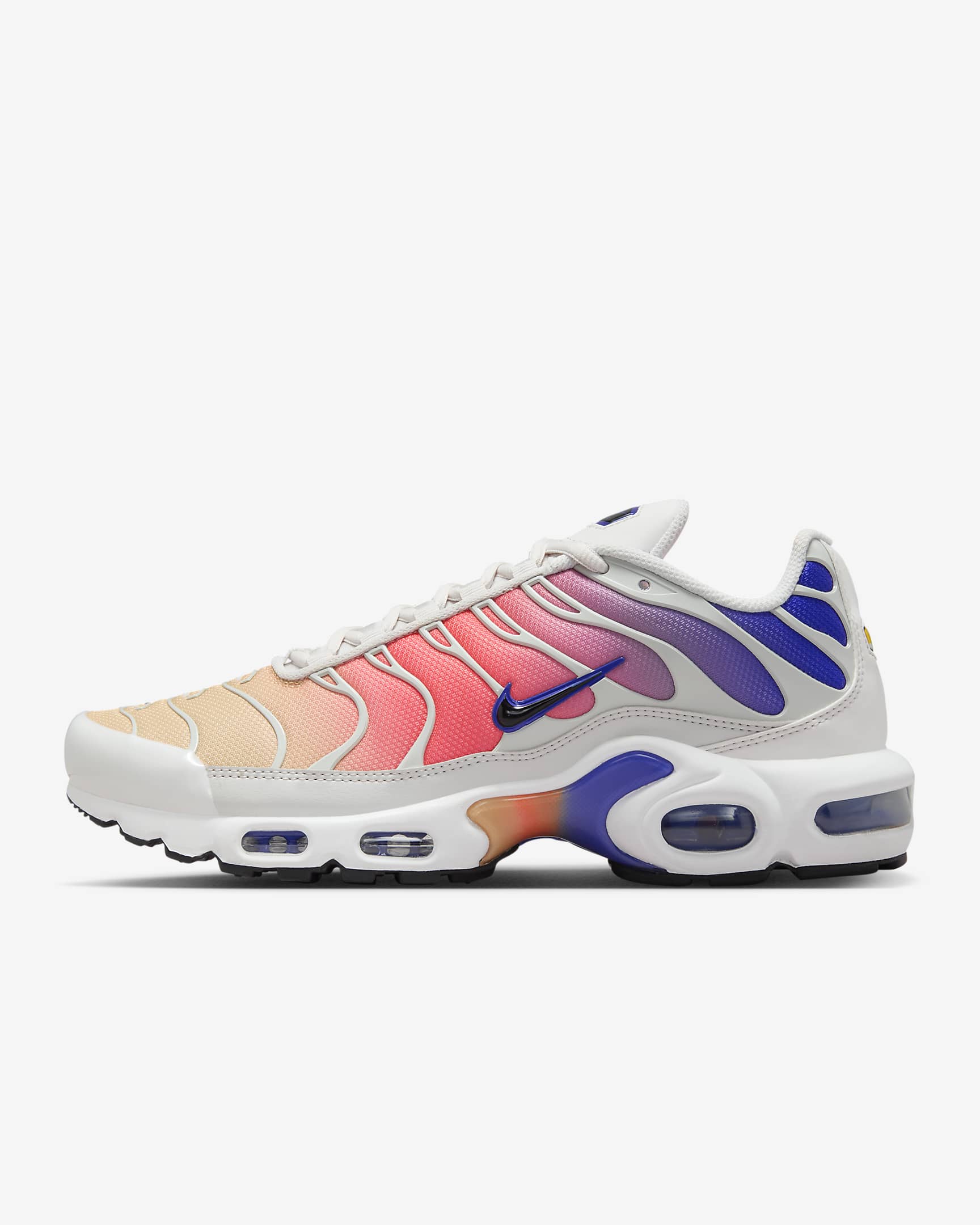 Nike Air Max Plus Women's Shoes - Platinum Tint/Persian Violet/Light Wild Mango/Black