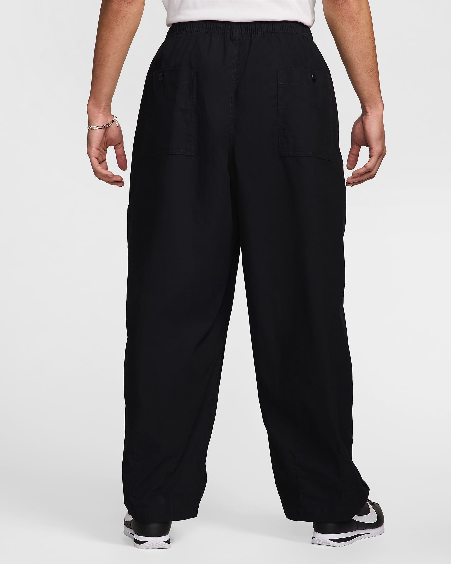 Nike Club Men's Balloon Trousers - Black/Black