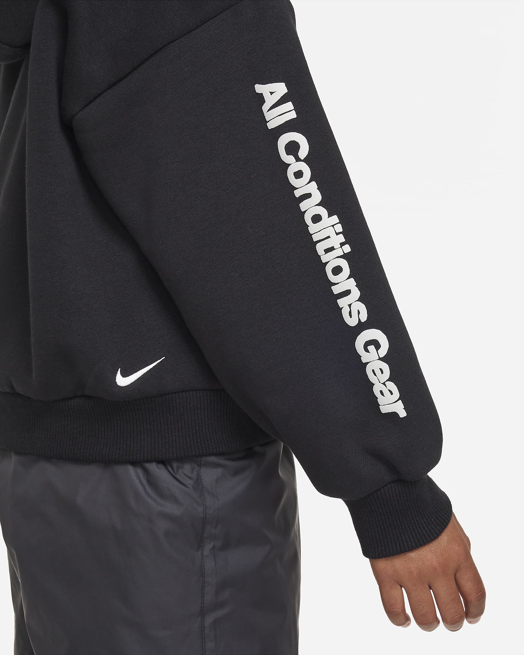 Nike ACG Icon Fleece Older Kids' Oversized Hoodie. Nike LU