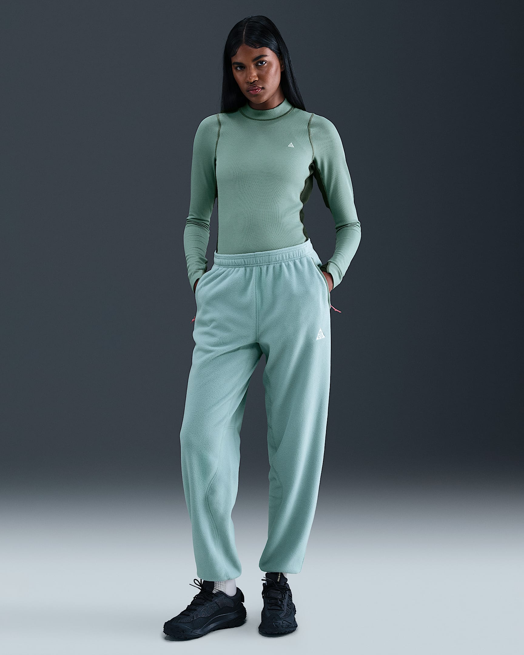 Nike ACG 'Wolf Tree' Women's Trousers - Cannon/Clay Green/Clay Green/Summit White