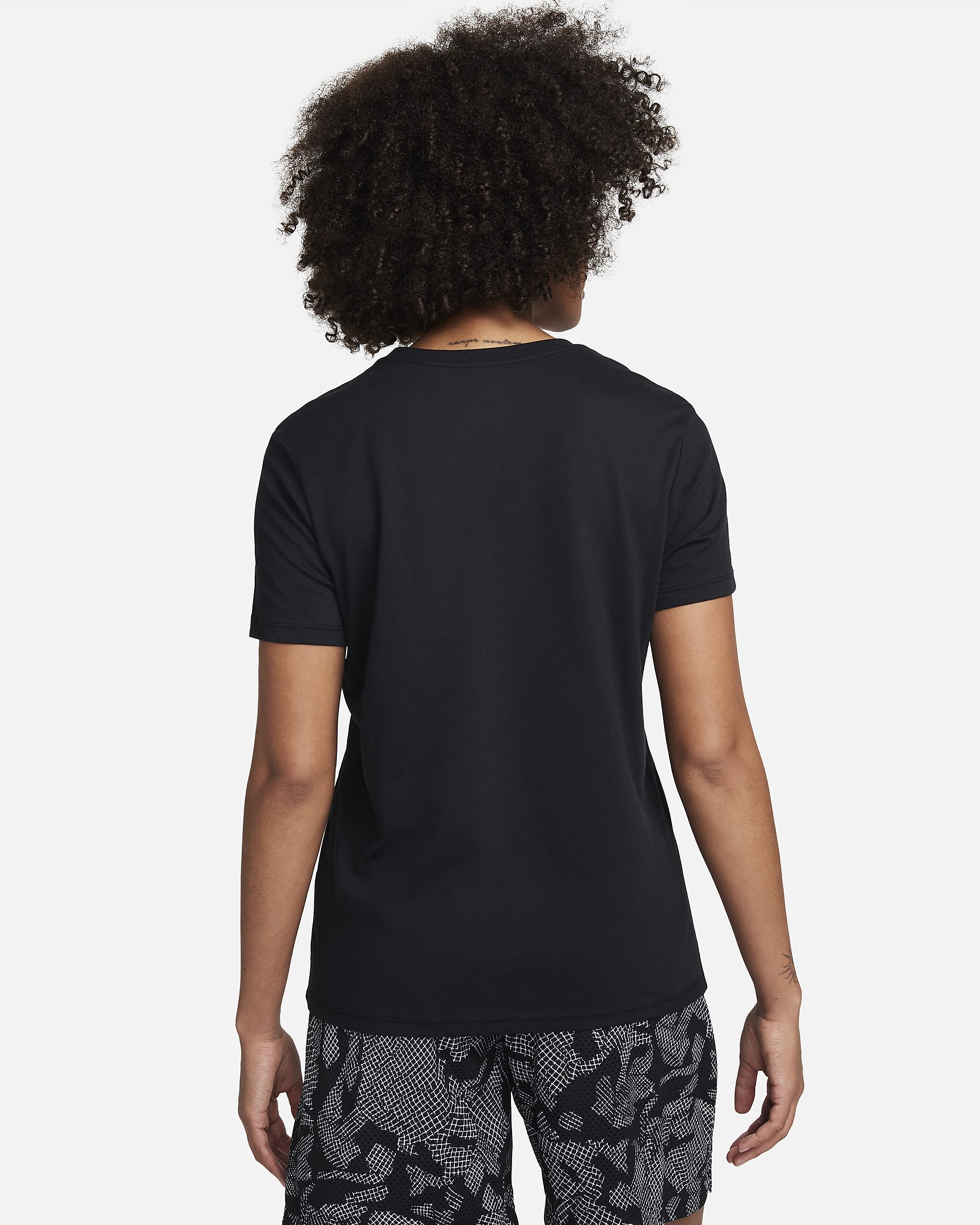 T-shirt à motif Dri-FIT Nike Swoosh Fly pour femme - Noir