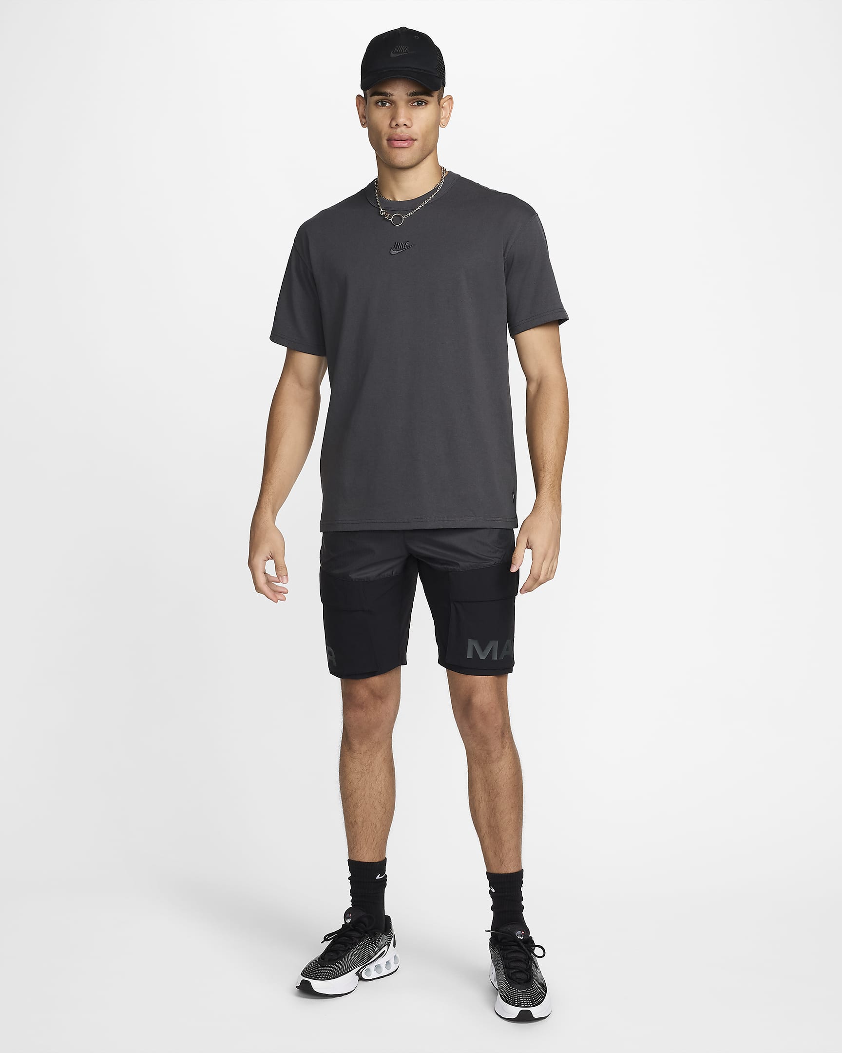 T-shirt Nike Sportswear Premium Essentials - Uomo - Antracite