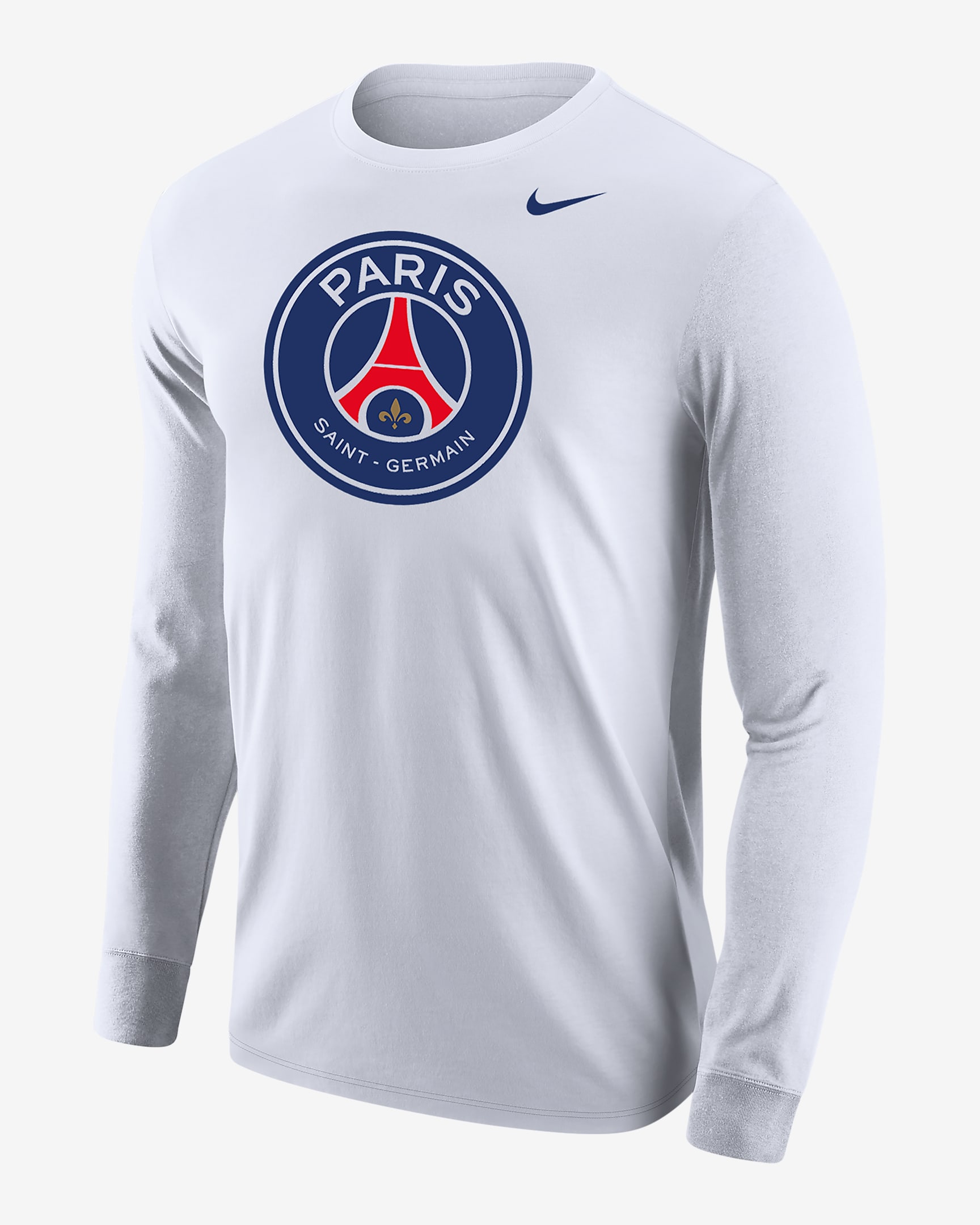 Playera de manga larga para hombre Paris Saint-Germain - Blanco