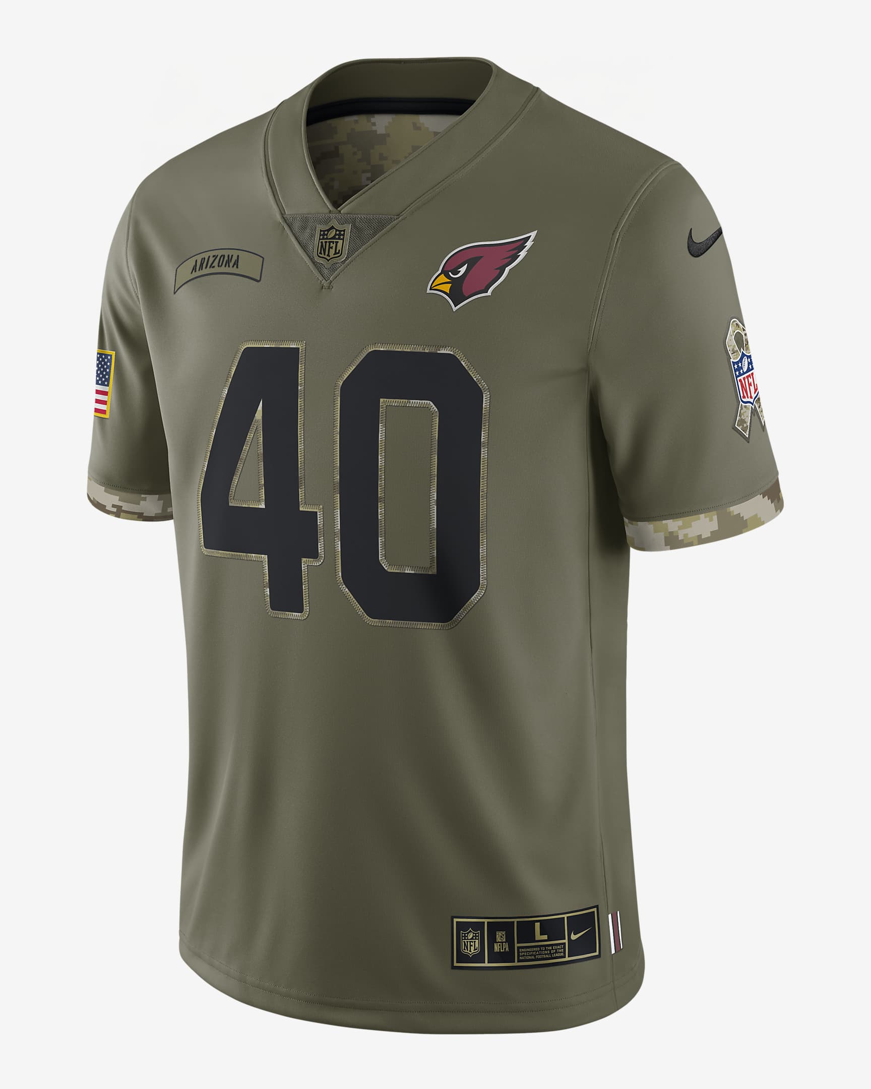 Jersey de fútbol americano edición limitada para hombre NFL Arizona ...