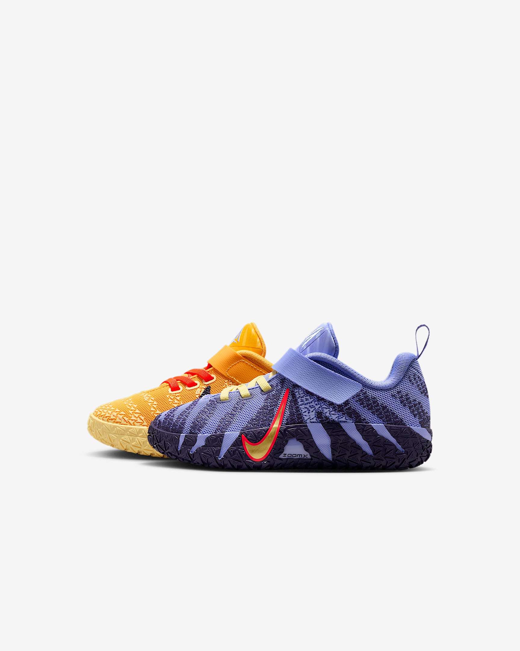 Ja 3 "Channel 12" Little Kids' Basketball Shoes - University Gold/Purple Dynasty/Volt Tint/Soft Yellow