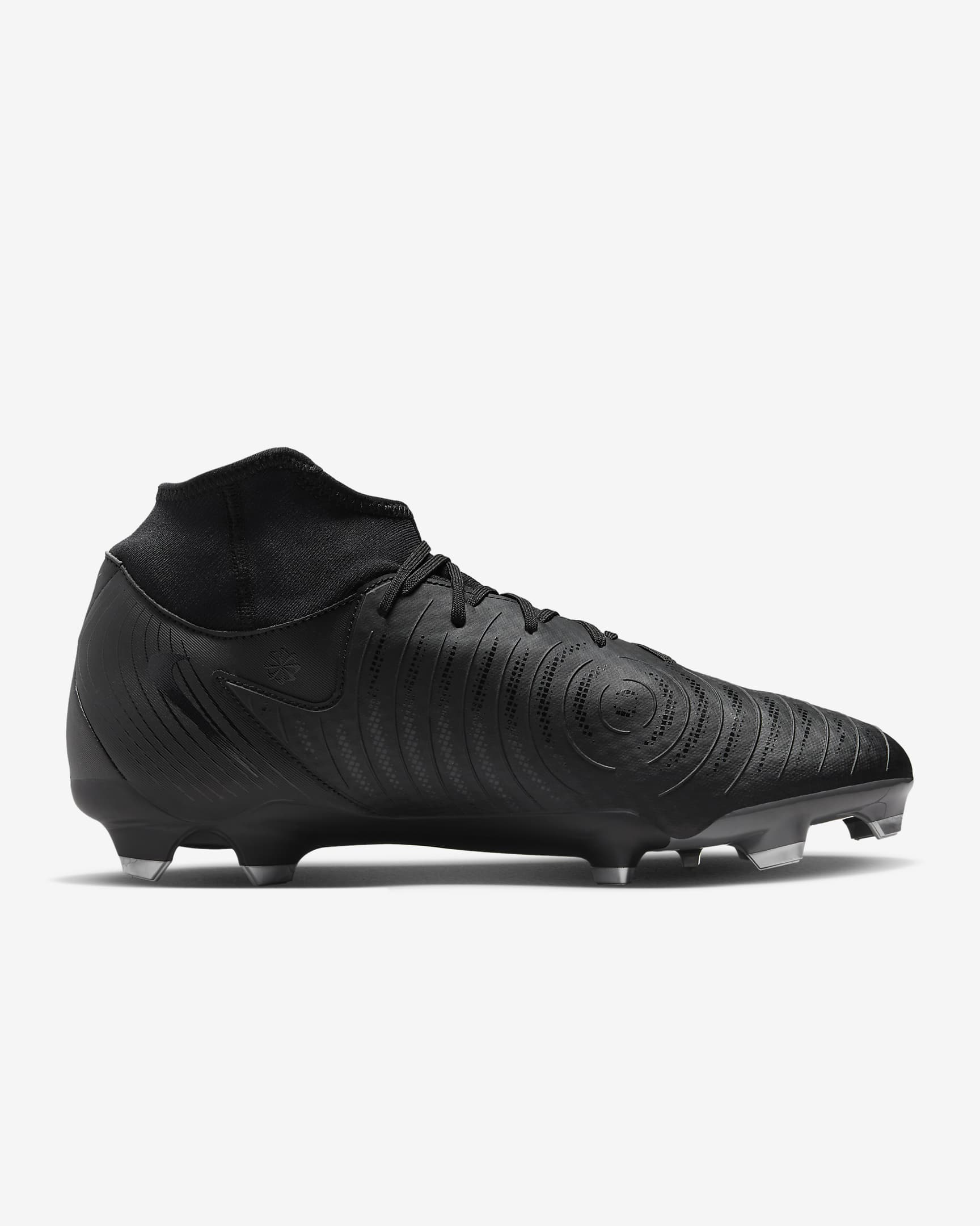 Tacos de fútbol high MG Nike Phantom Luna 2 Academy - Negro/Negro