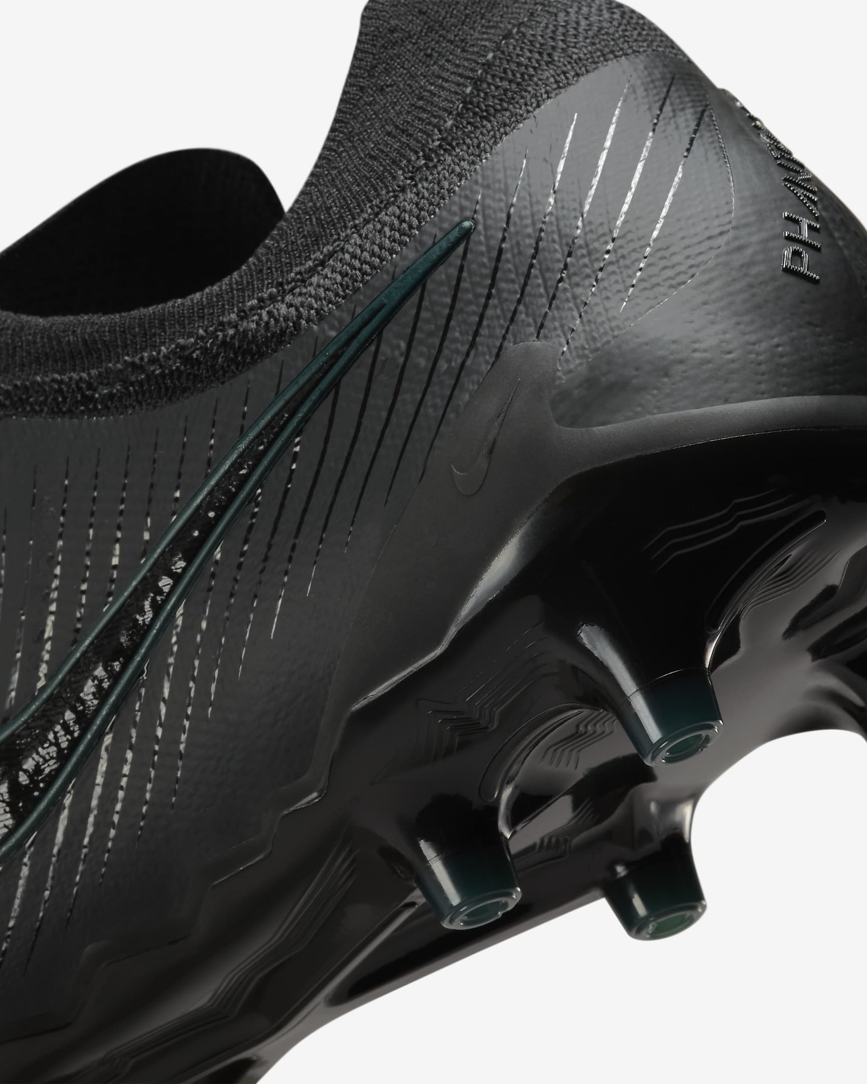 Nike Phantom GX 2 Elite AG Low-Top Soccer Cleats - Black/Deep Jungle/Black