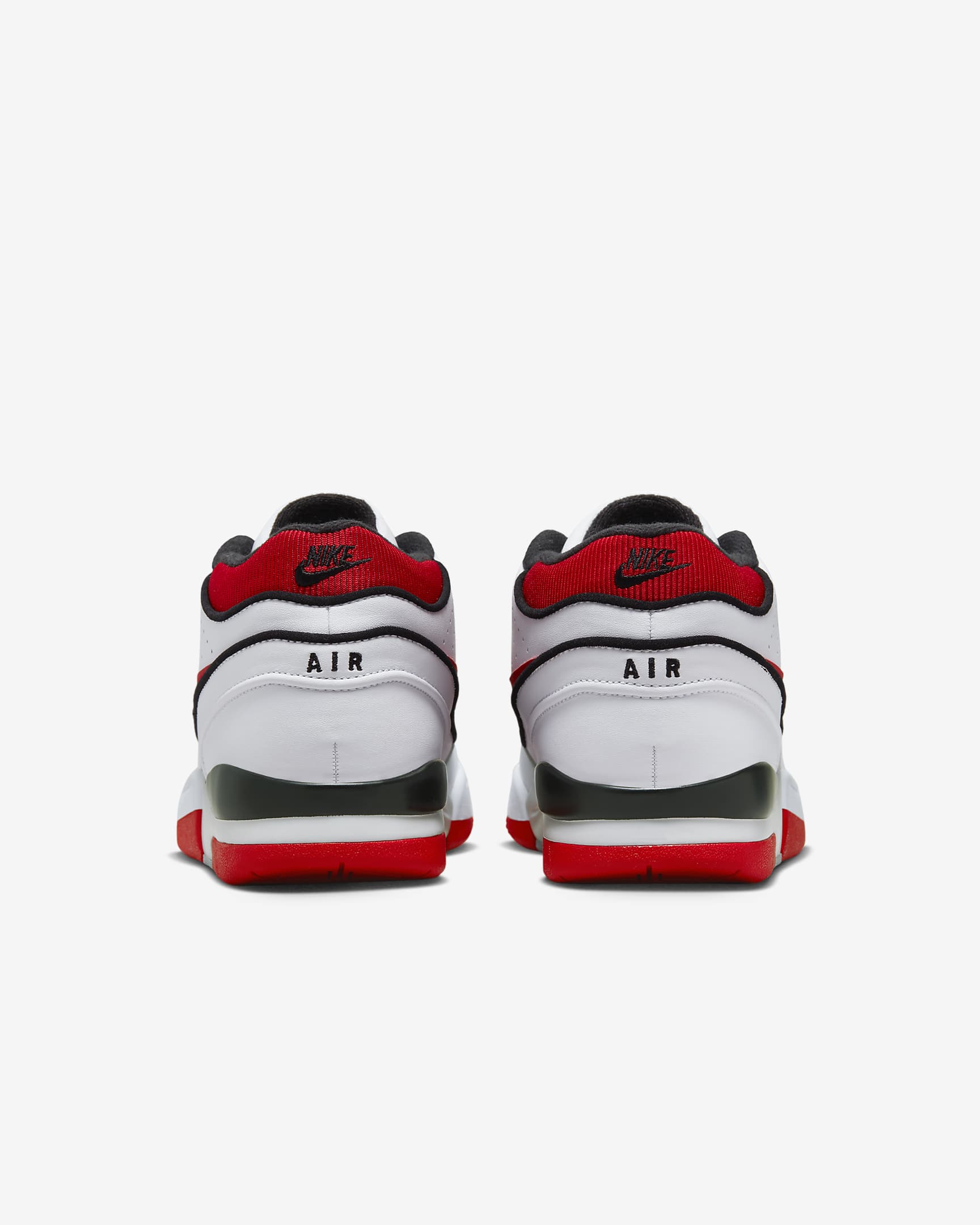 Nike Air Alpha Force 88 x Billie sko til herre - Hvit/Neutral Grey/Fire Red
