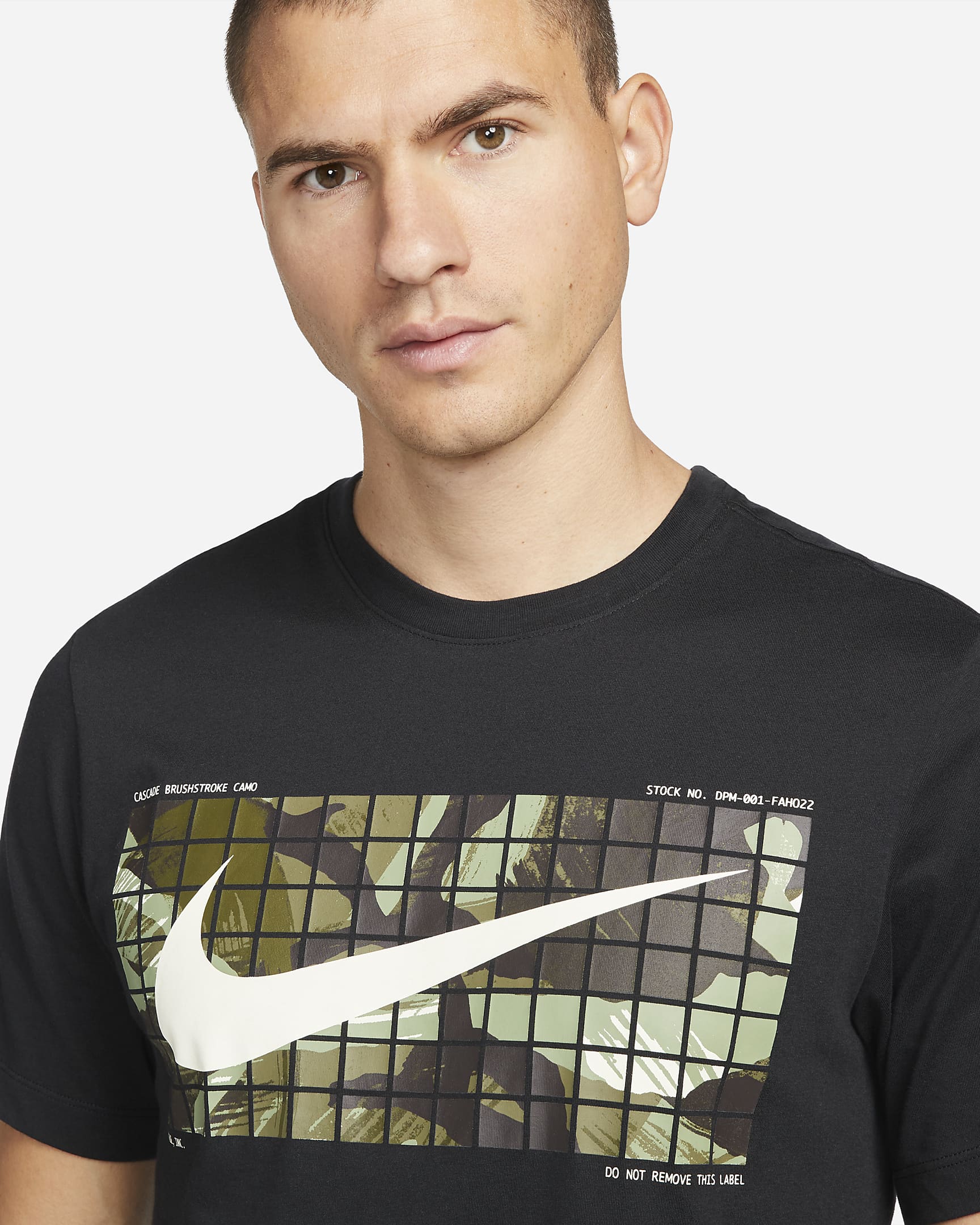 Nike Dri-FIT Men's Camo Fitness T-Shirt. Nike ID