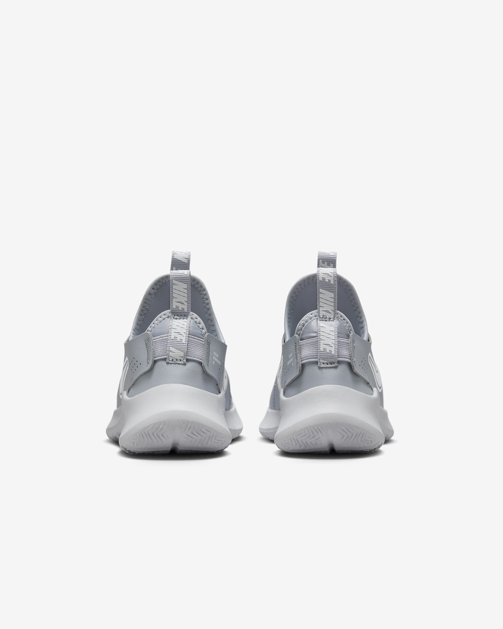 Tenis para niños de preescolar Nike Flex Runner 3 - Gris lobo/Blanco