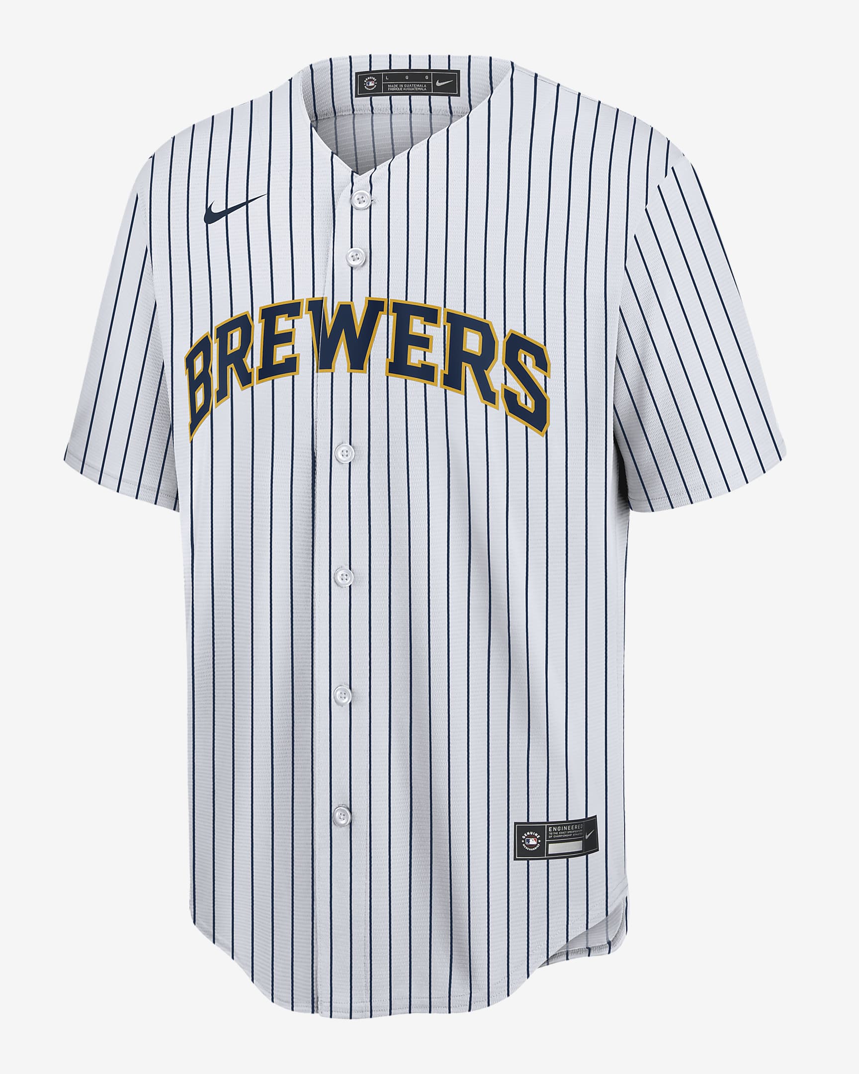 MLB Milwaukee Brewers (Christian Yelich) Men's Replica Baseball Jersey ...