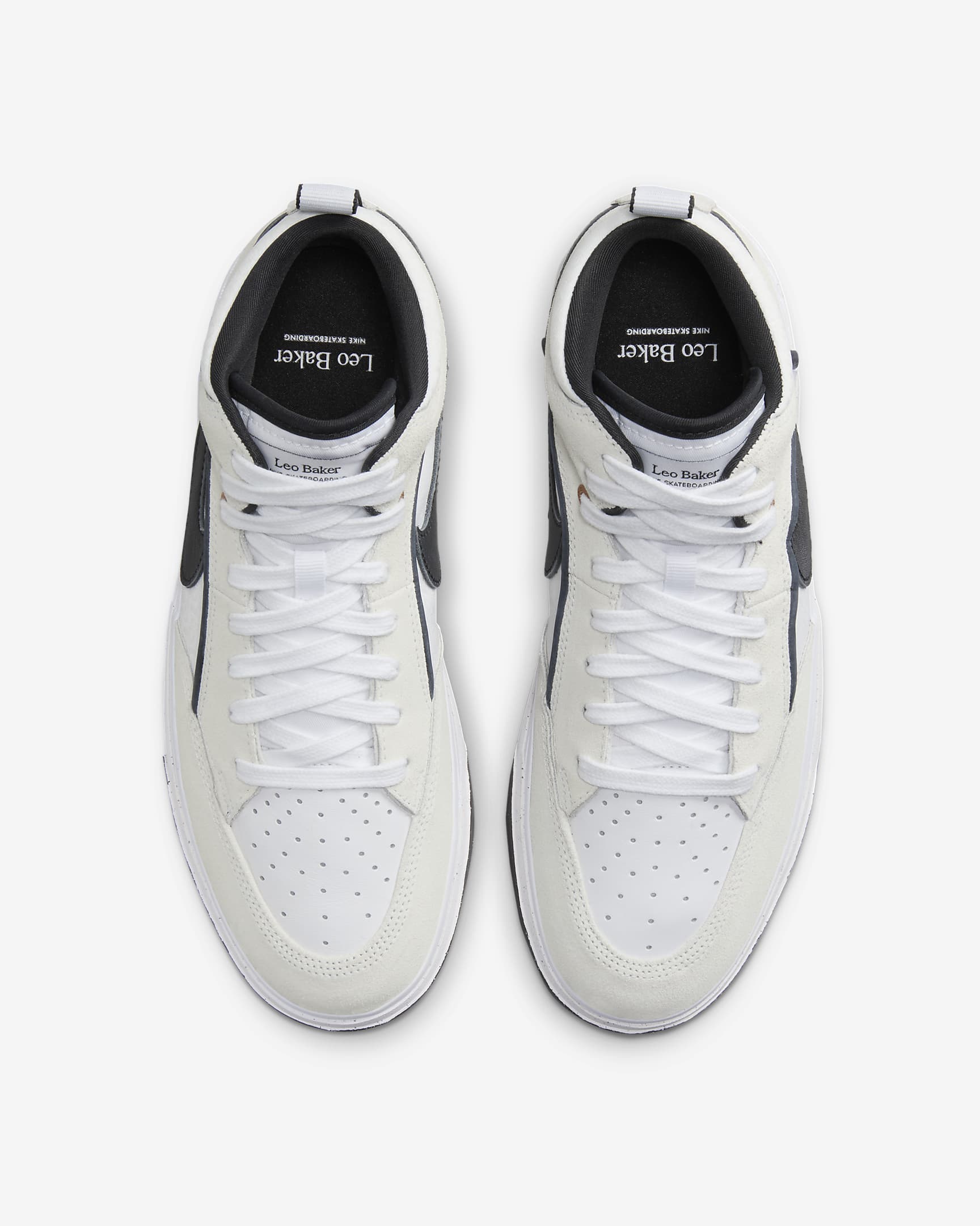 Tenis de skateboarding Nike SB React Leo - Blanco/Negro