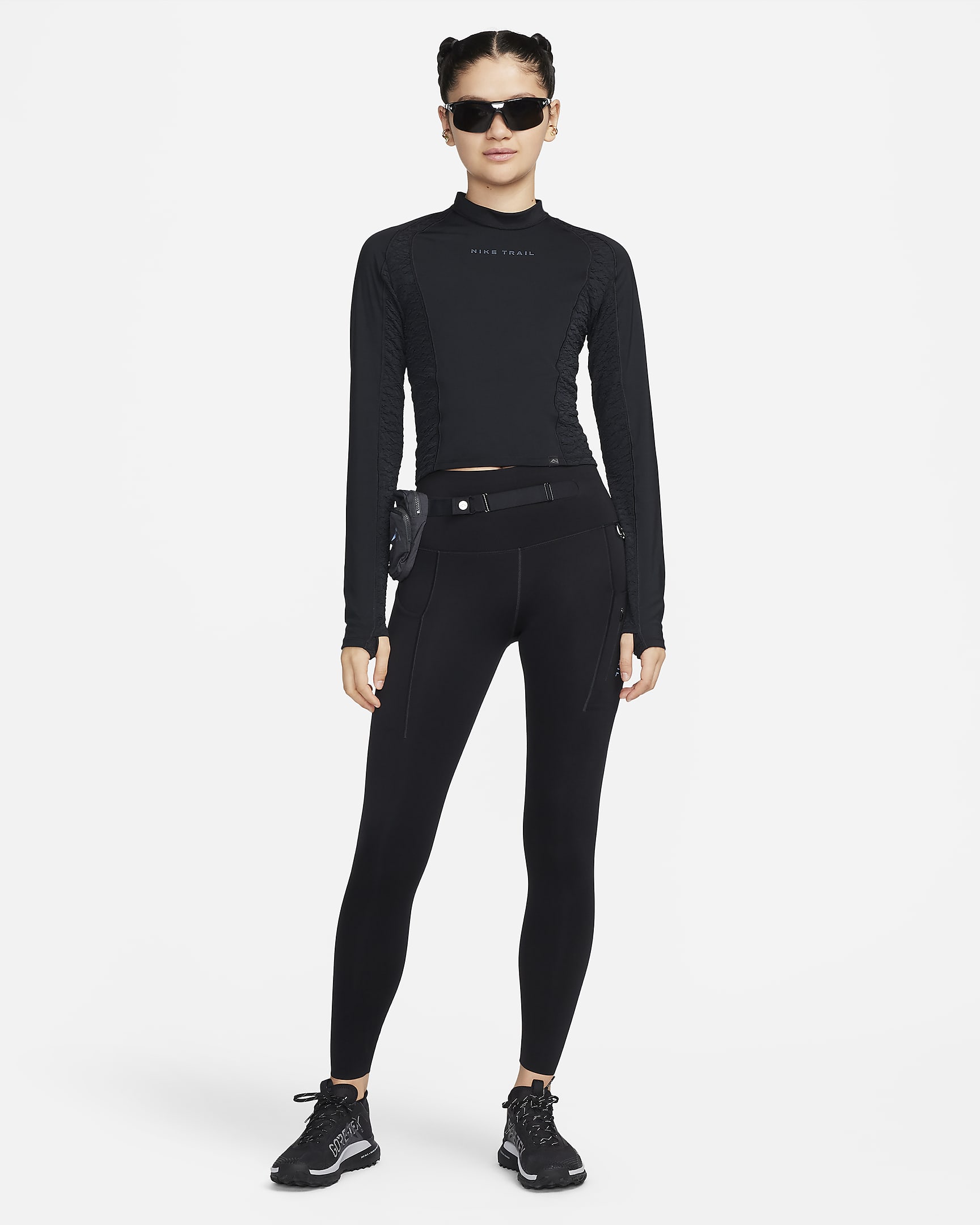womens long sleeve nike running top