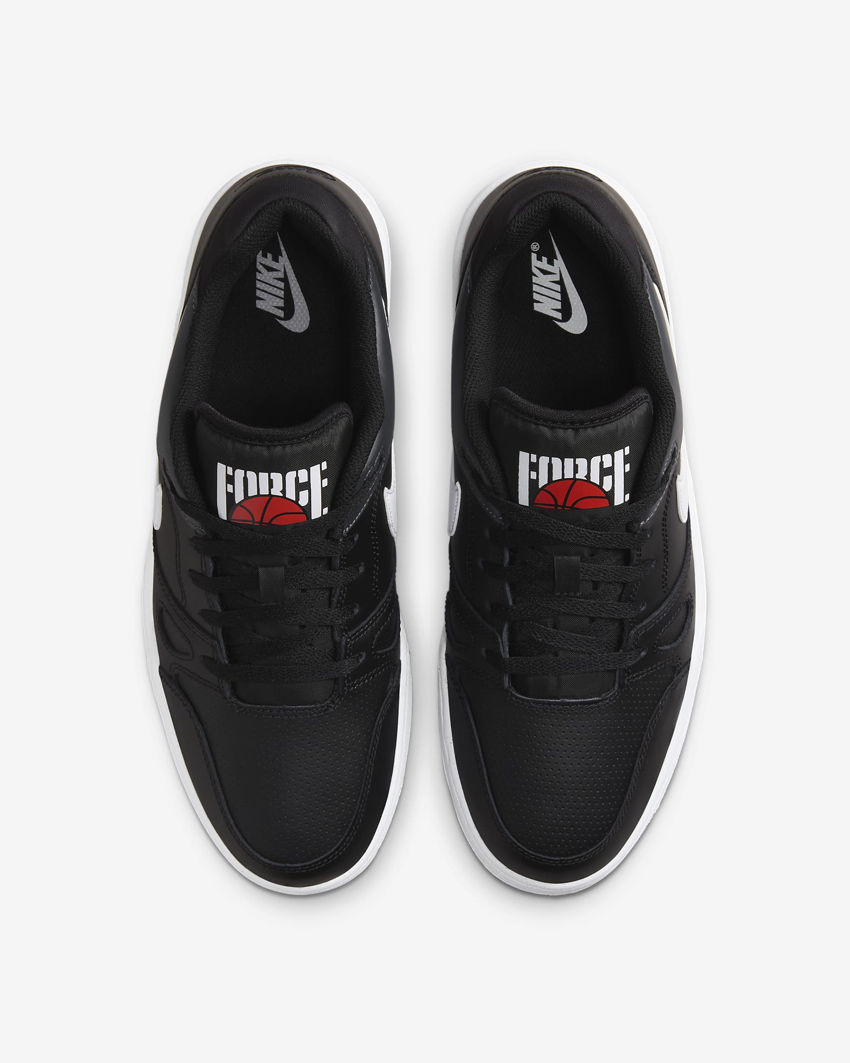 Nike Full Force Low-sko til mænd - sort/Anthracite/Sail/hvid