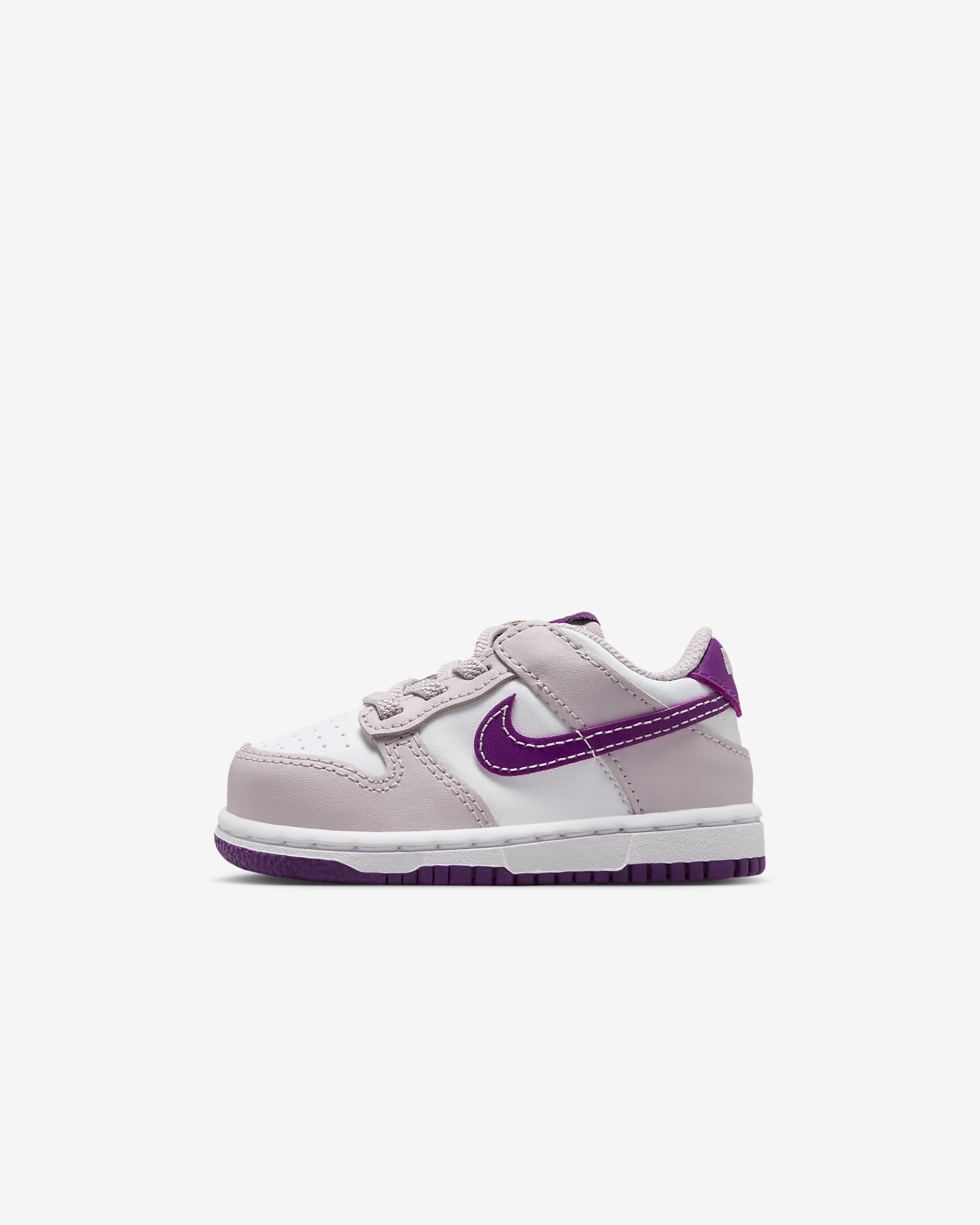 Nike Dunk Low Zapatillas - Bebé e infantil - Blanco/Platinum Violet/Viotech