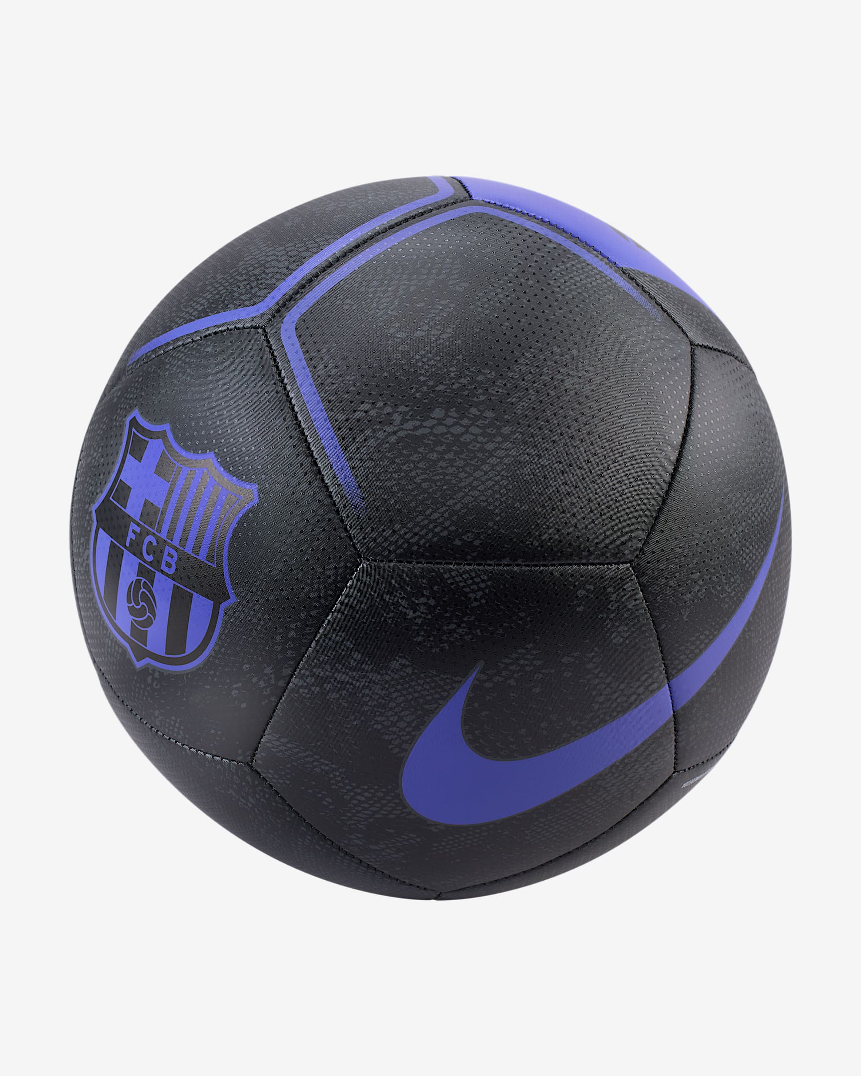 Barcelona 2025/2026 Nike Pitch Ball Away - Black/Anthracite/Persian Violet/Persian Violet