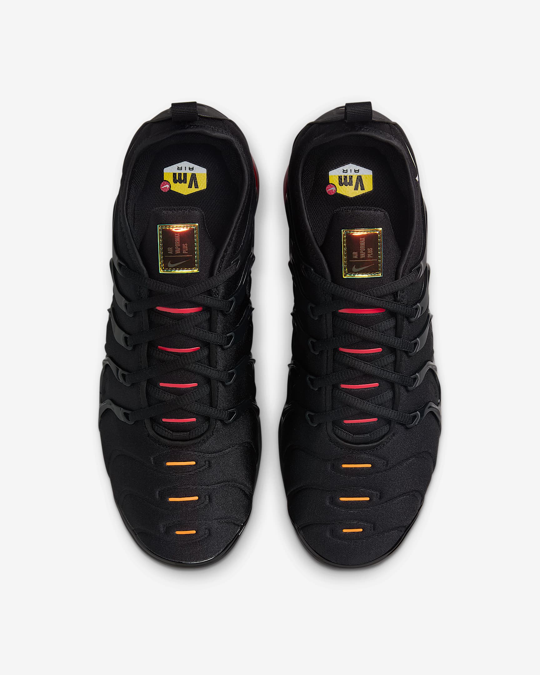 Nike Air VaporMax Plus Men's Shoes - Black/Magma Orange/University Red/Light Smoke Grey