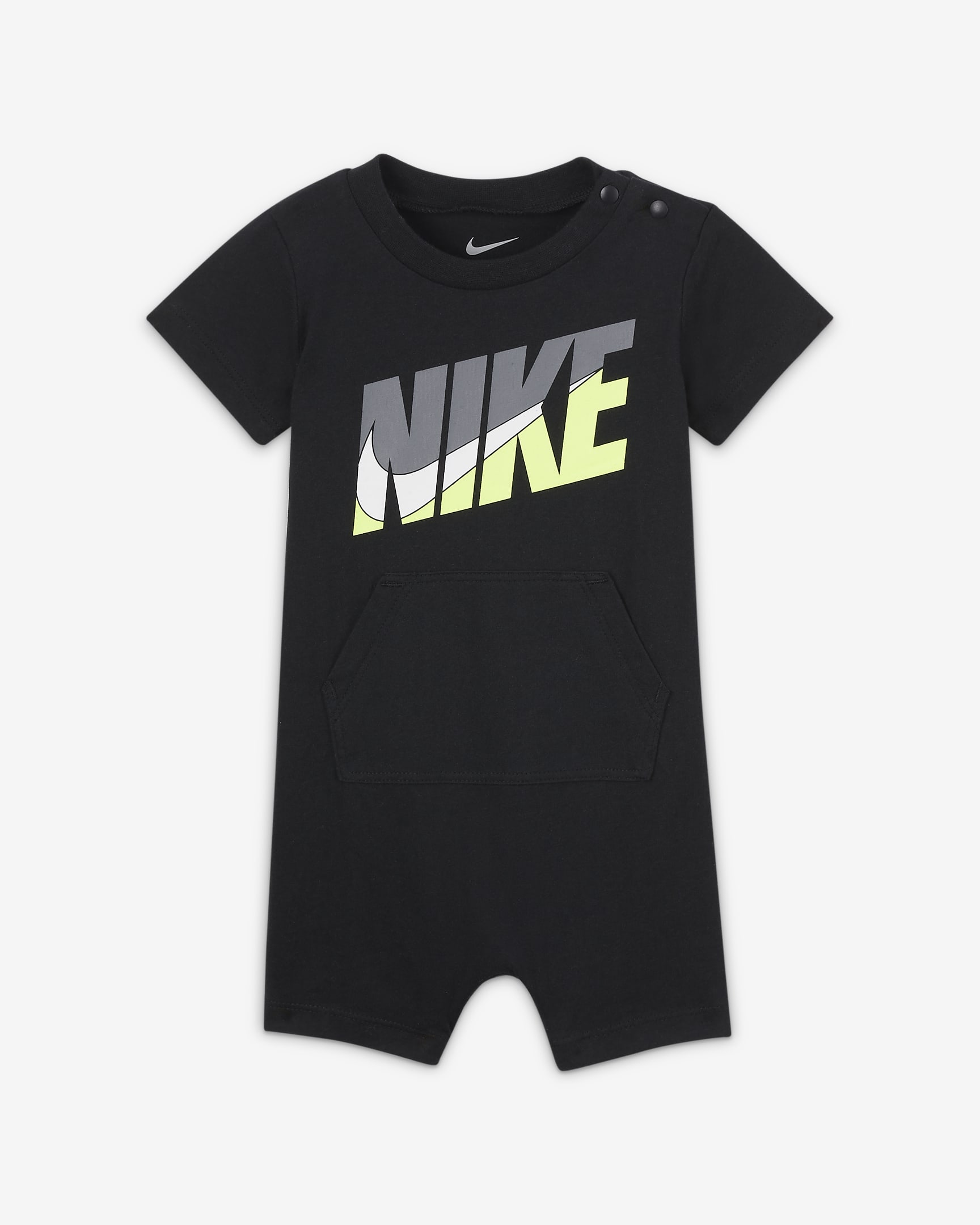 Nike Baby (0-9M) Romper - Black