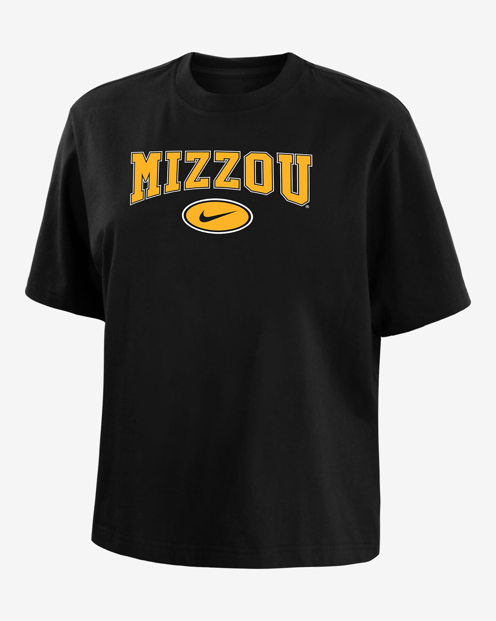 Missouri Women's Nike College Boxy T-Shirt - Black