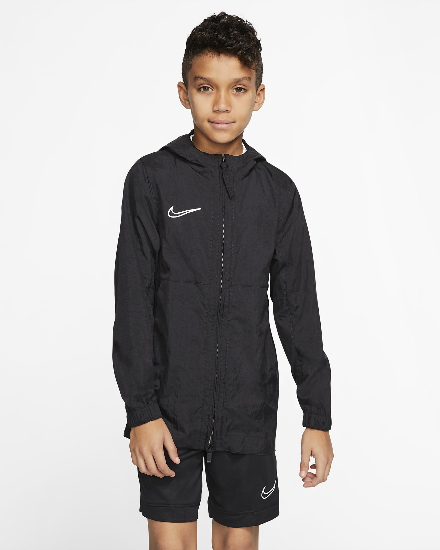 Nike DriFIT Academy Big Kids' Soccer Rain Jacket. Nike JP