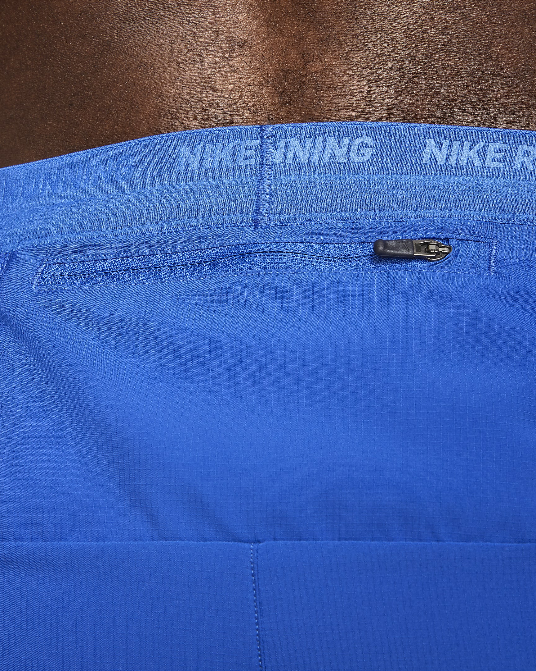 Löparshorts Nike Dri-FIT Stride 13 cm med innerbyxor för män - Game Royal/Svart