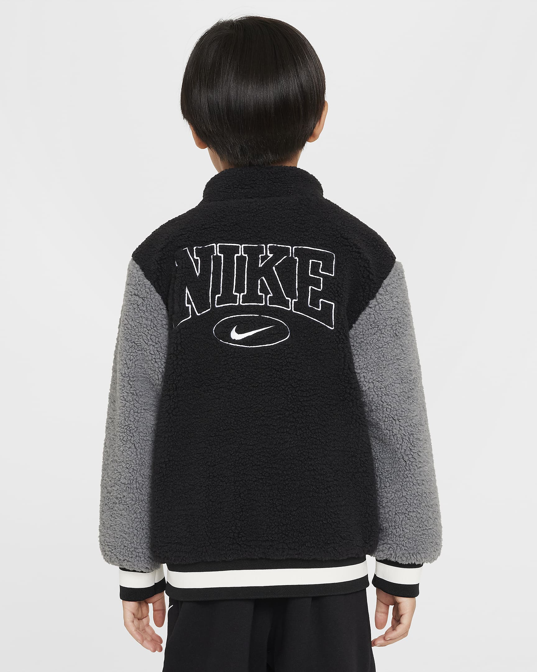 Nike Little Kids' High-Pile Jacket - Black