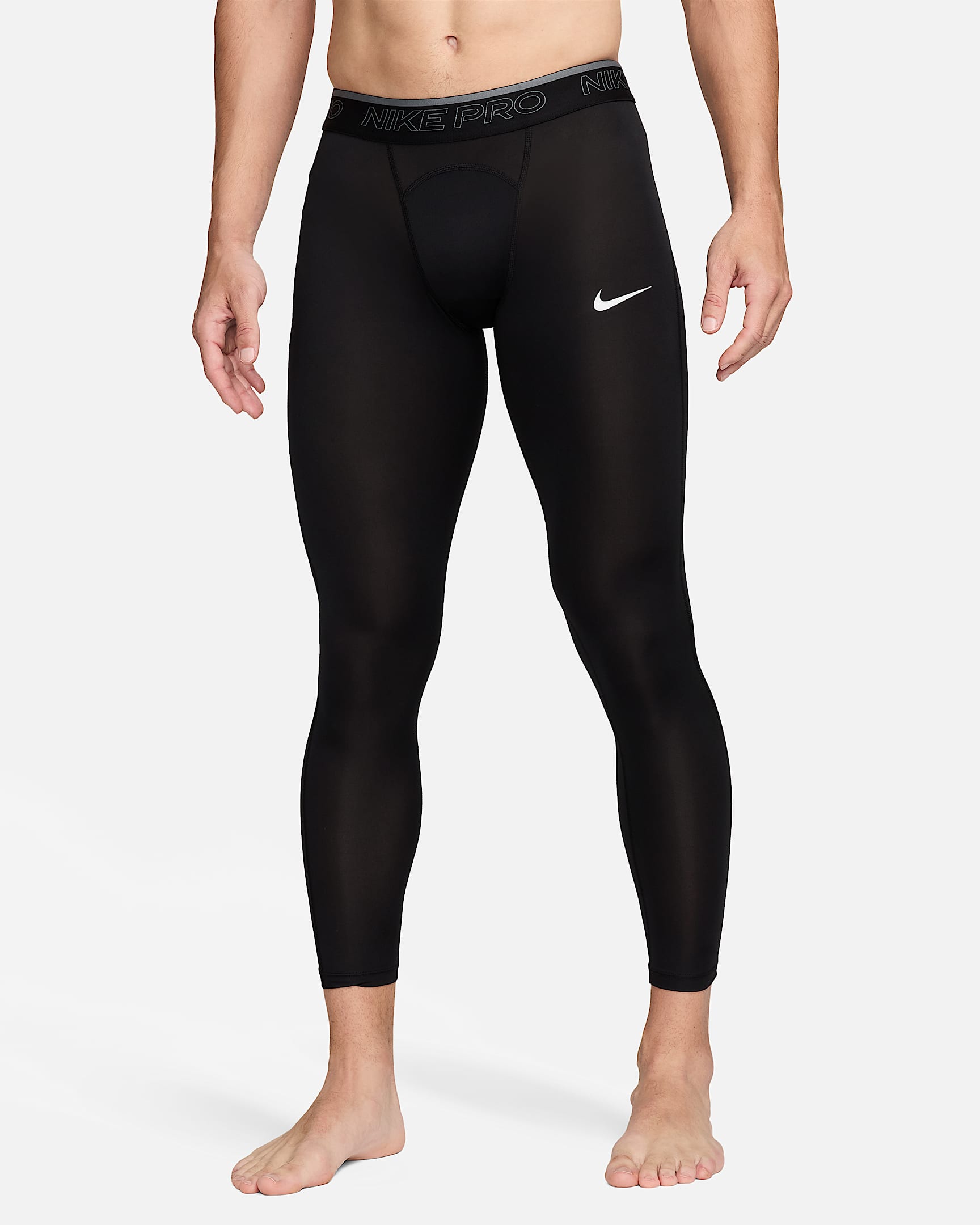 Nike Pro Men's Tights - Black/White