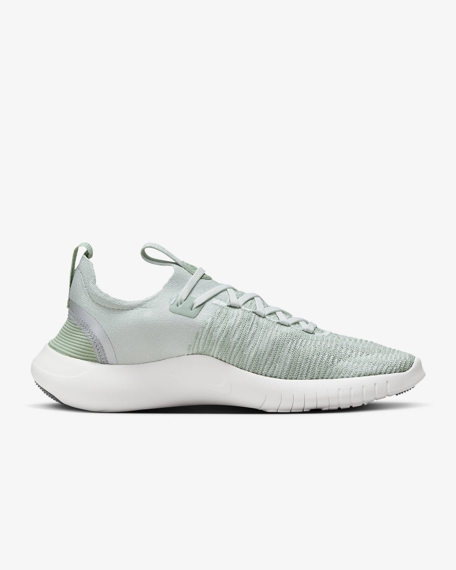 Nike Free RN NN Women's Road Running Shoes - Light Silver/Jade Horizon/Metallic Silver/Summit White