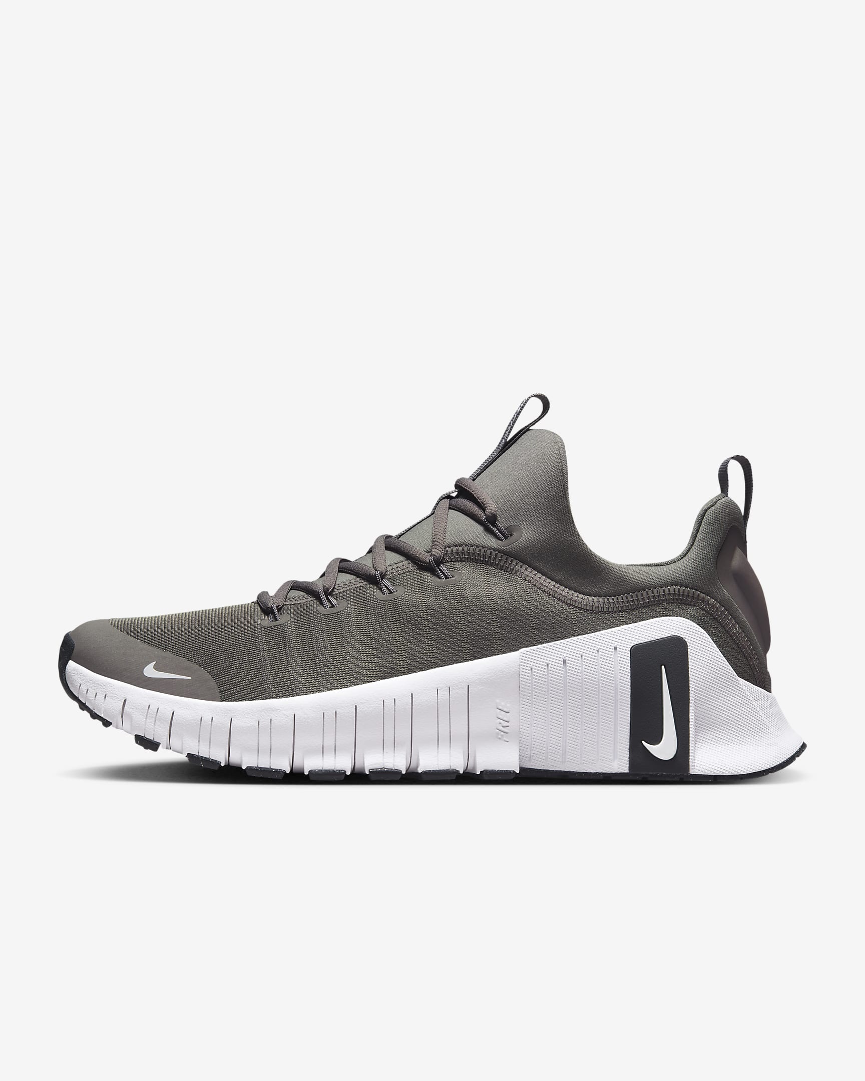 Nike Free Metcon 6 work-outschoenen voor heren - Flat Pewter/Anthracite/Summit White/Wit