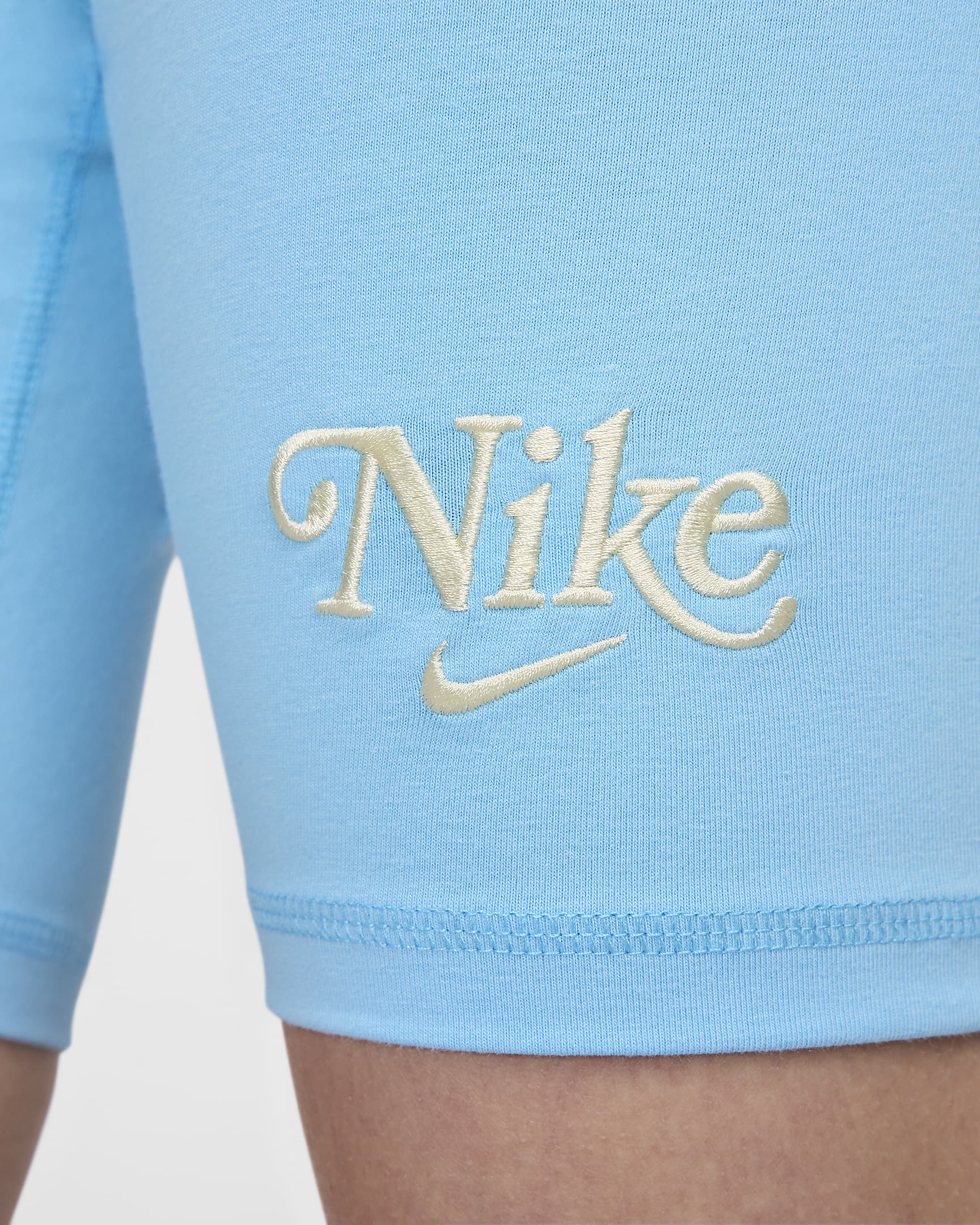 Nike Sportswear Women's Biker Shorts - Aquarius Blue