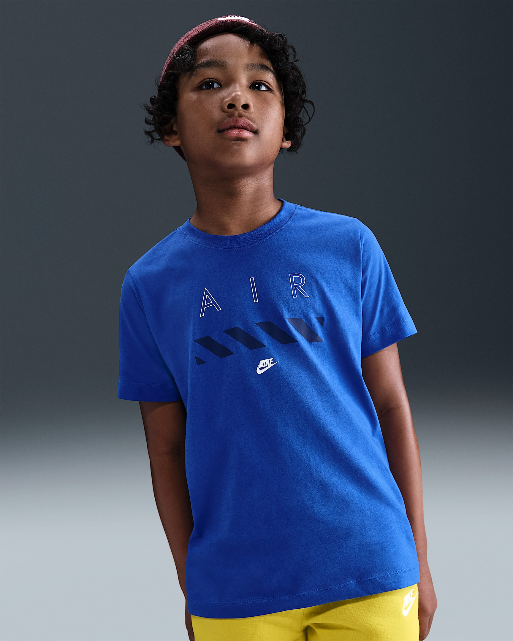 Nike Air Older Kids' T-Shirt - Game Royal