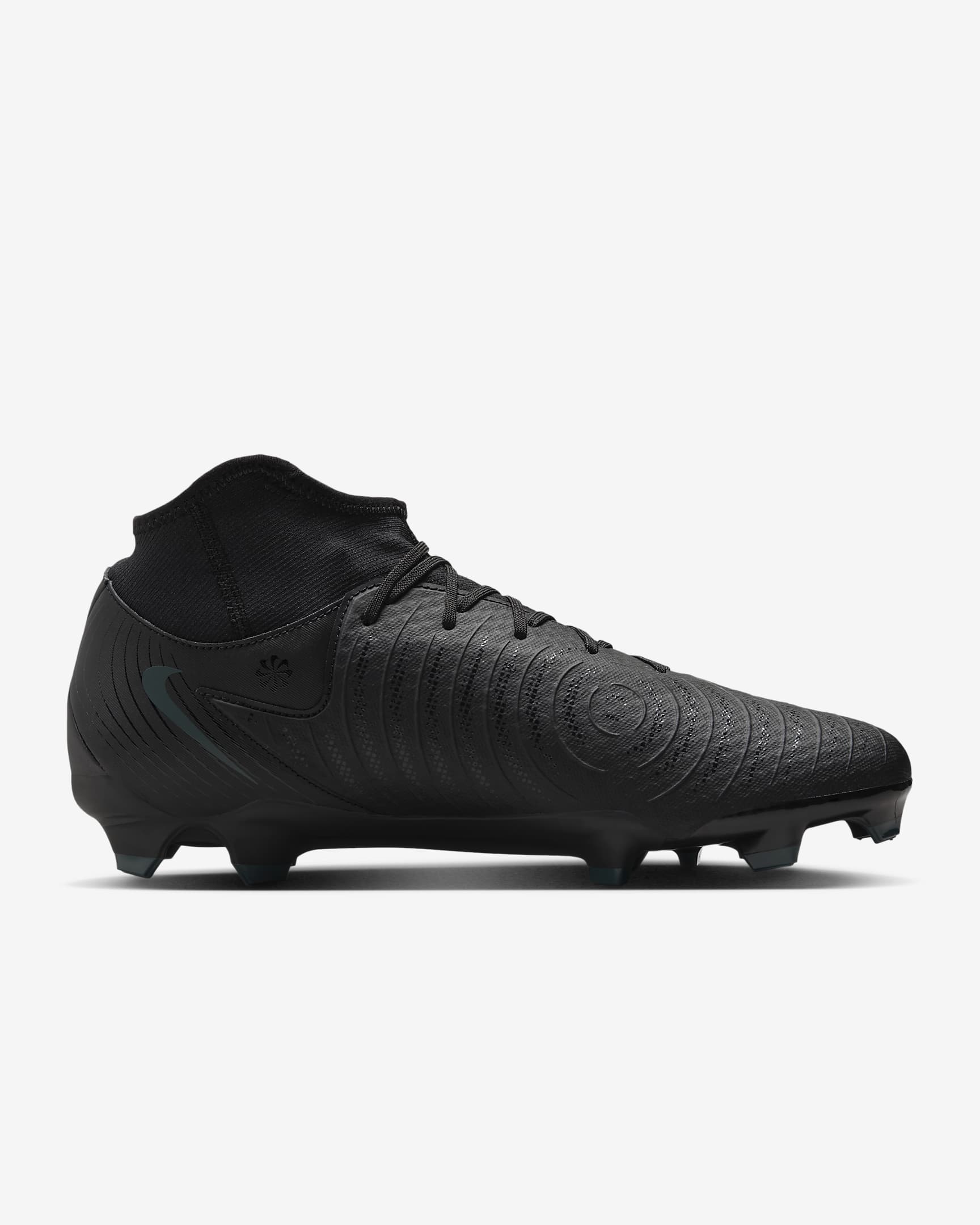 Nike Phantom Luna 2 Academy high-top voetbalschoenen (meerdere ondergronden) - Zwart/Deep Jungle/Zwart