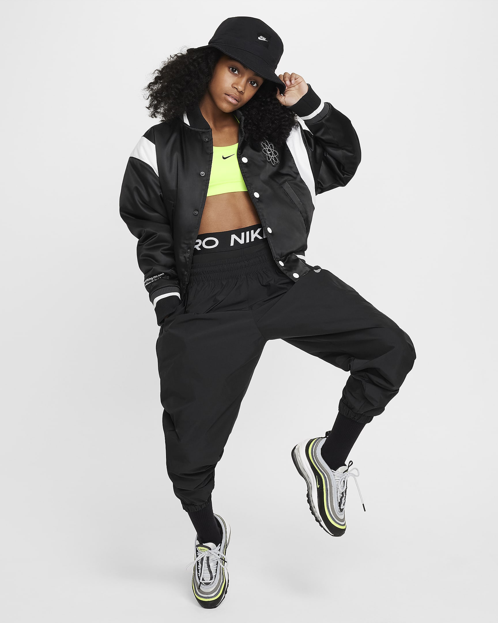 Nike Pro Leak Protection: Period Girls' Dri-FIT Shorts. Nike SK