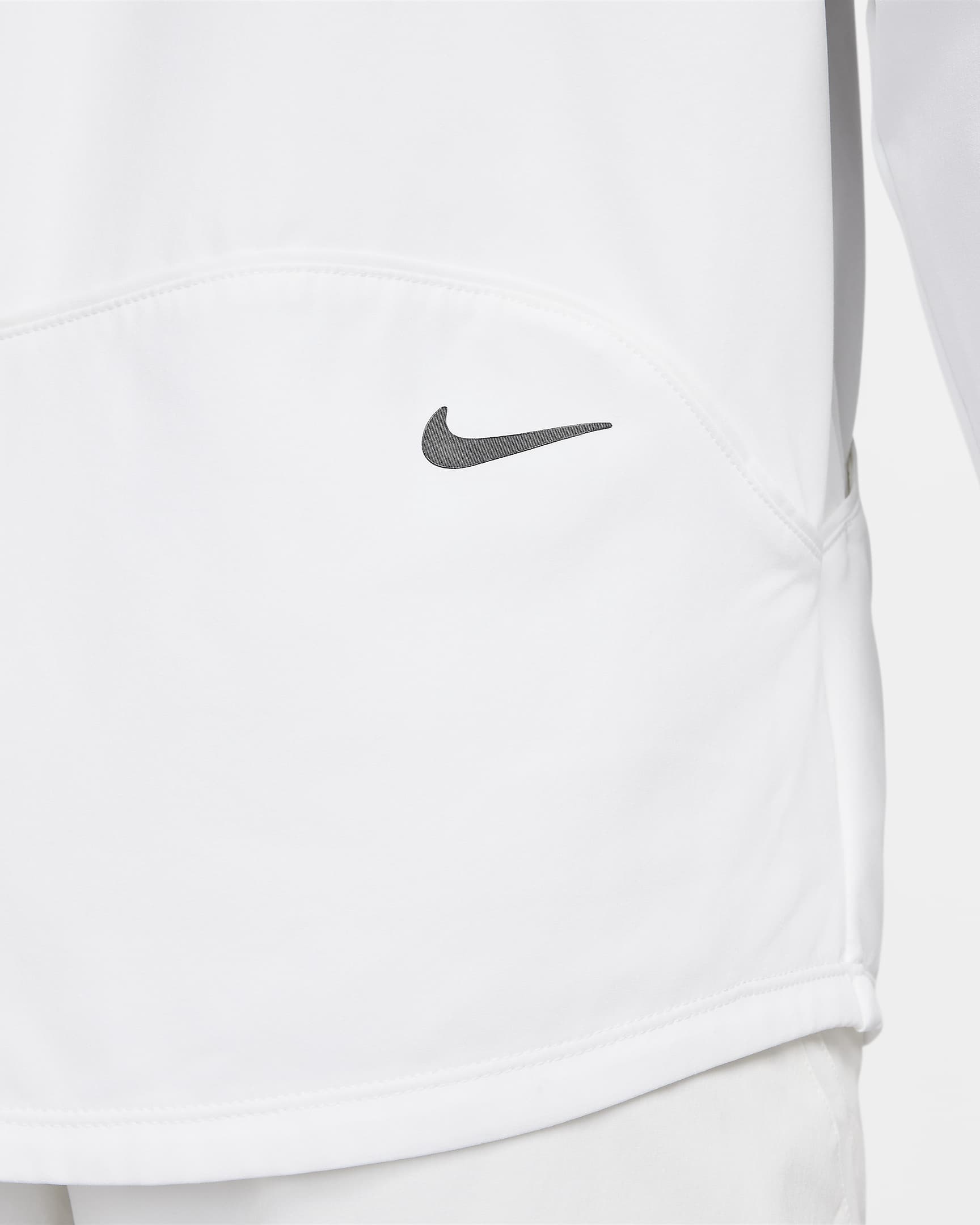 NikeCourt Advantage Dri-FIT-Tennisjacke für Herren - Weiß/Schwarz