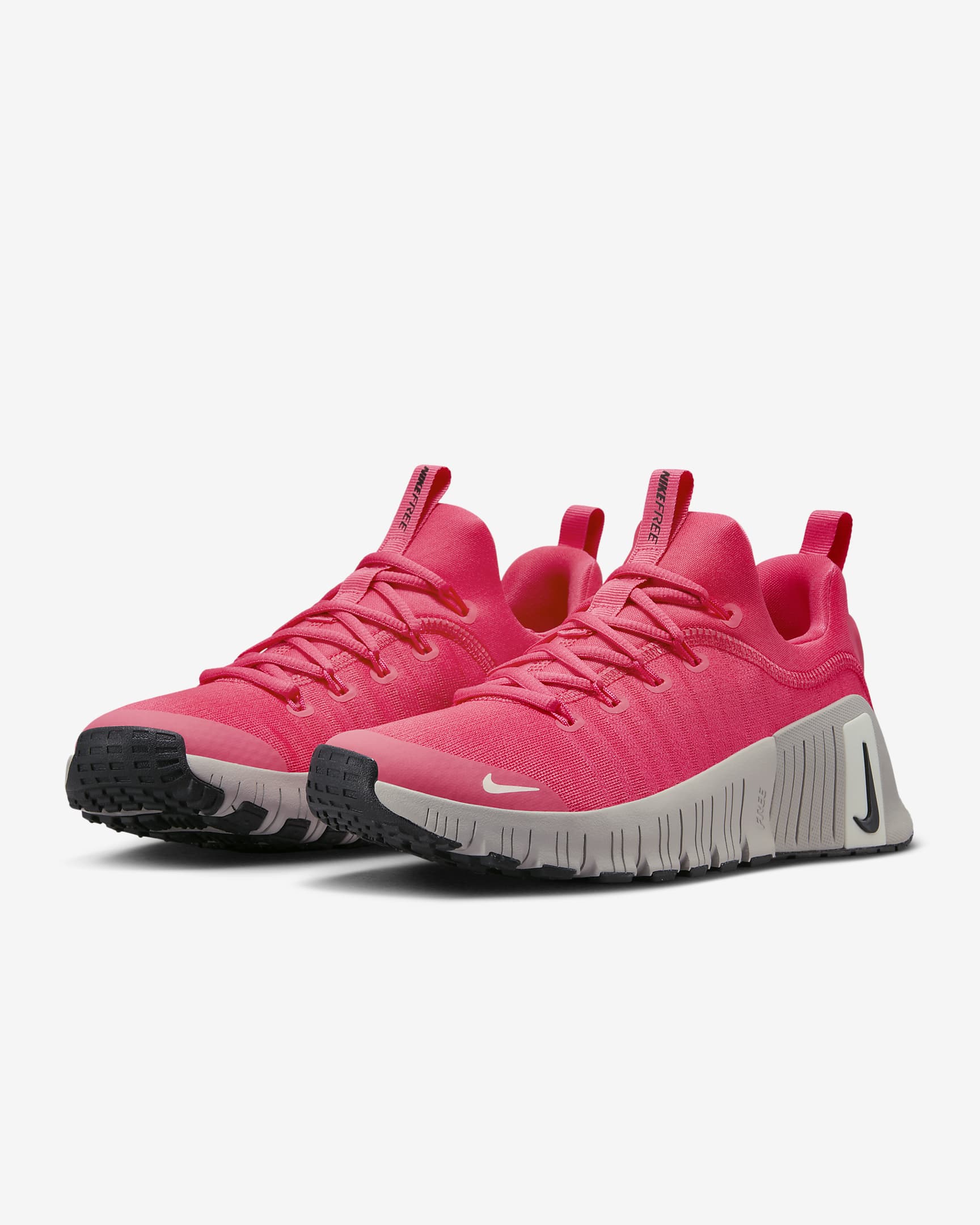 Chaussure d'entraînement Nike Free Metcon 6 pour femme - Aster Pink/Light Iron Ore/Pale Ivory/Noir