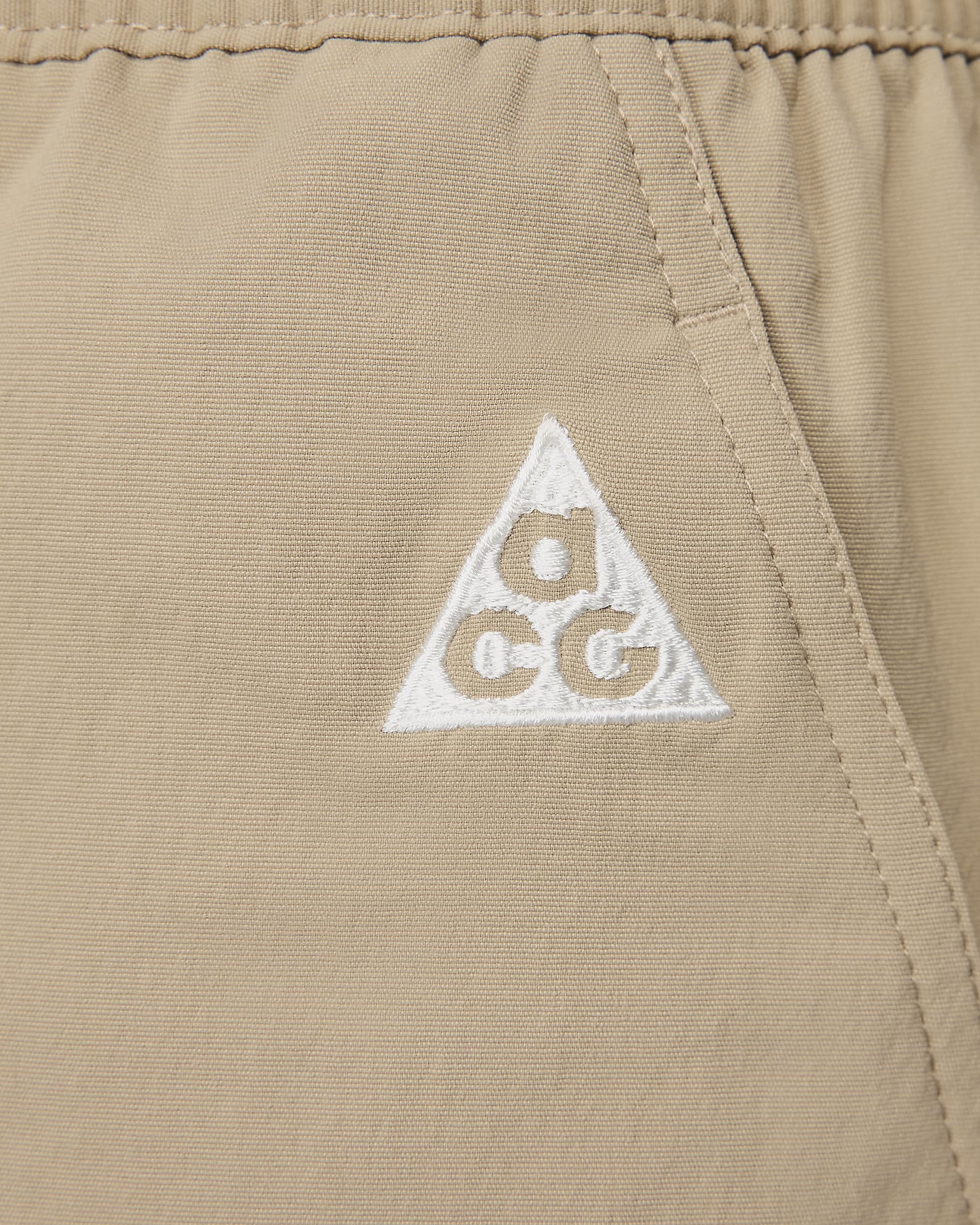 Nike ACG Men's UV Hiking Trousers - Khaki/Light Iron Ore/Summit White