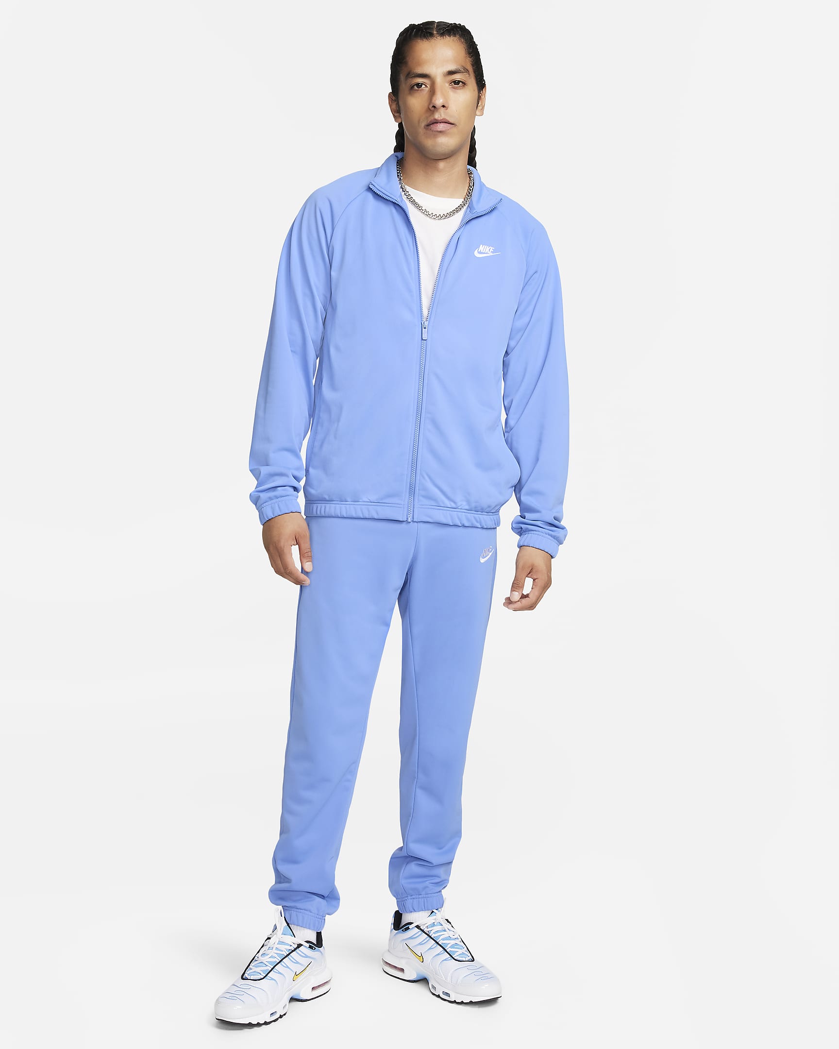 Nike Club Men's Poly-Knit Tracksuit. Nike UK