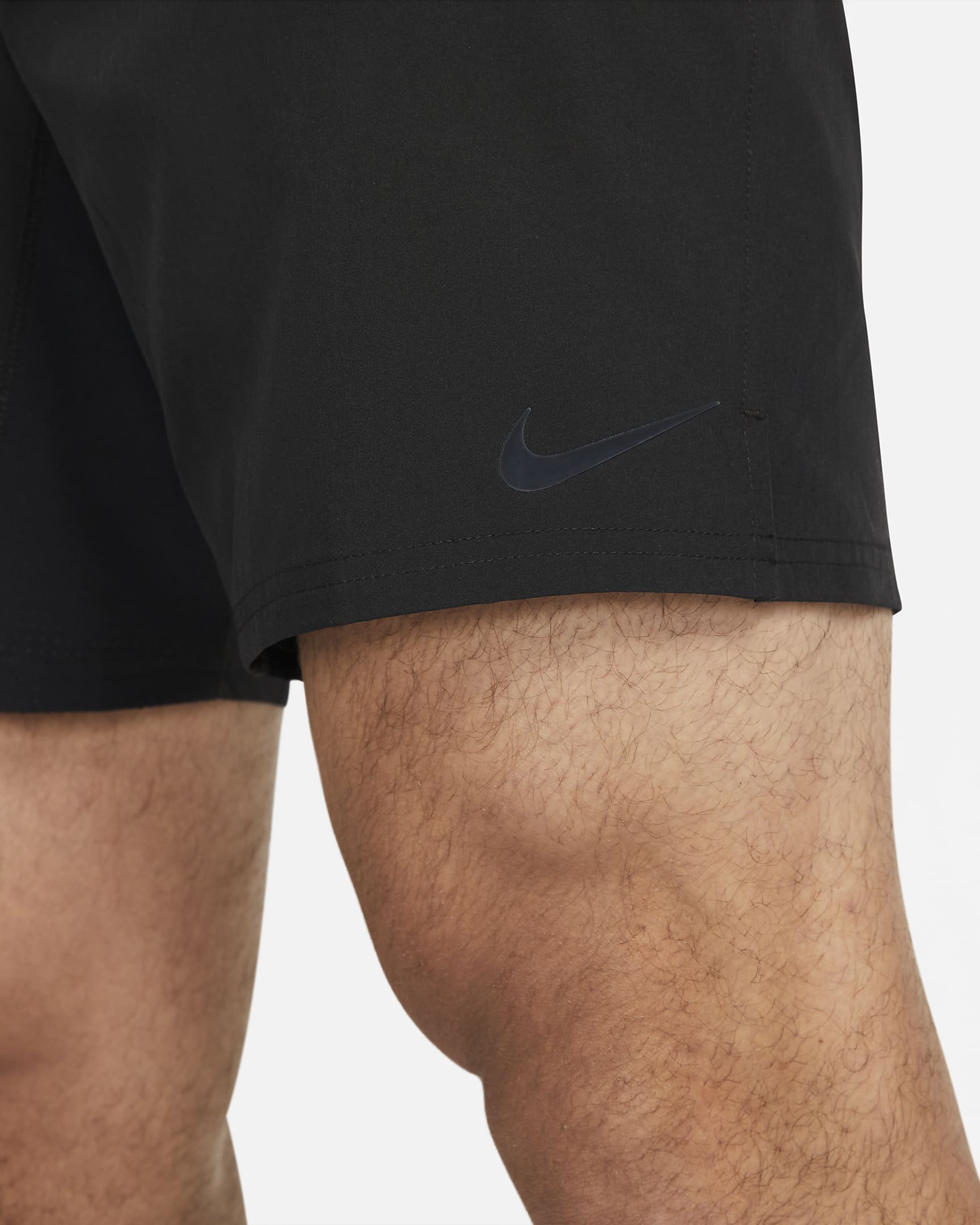 Calções de banho de 18 cm Volley Nike Fusion para homem - Preto/Preto