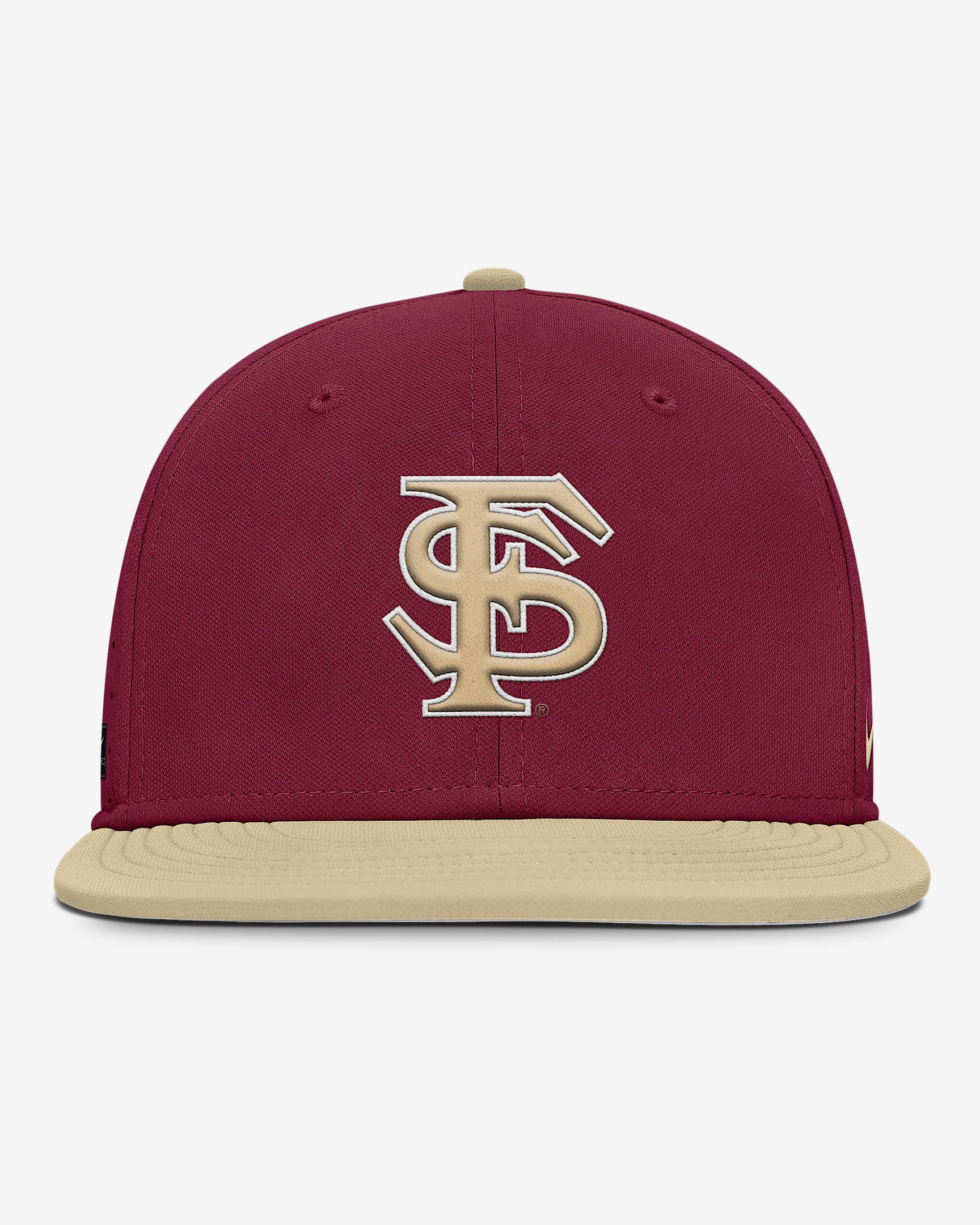 Gorra universitaria Nike Dri-FIT ajustada para hombre Florida State Seminoles Dugout True - Granate