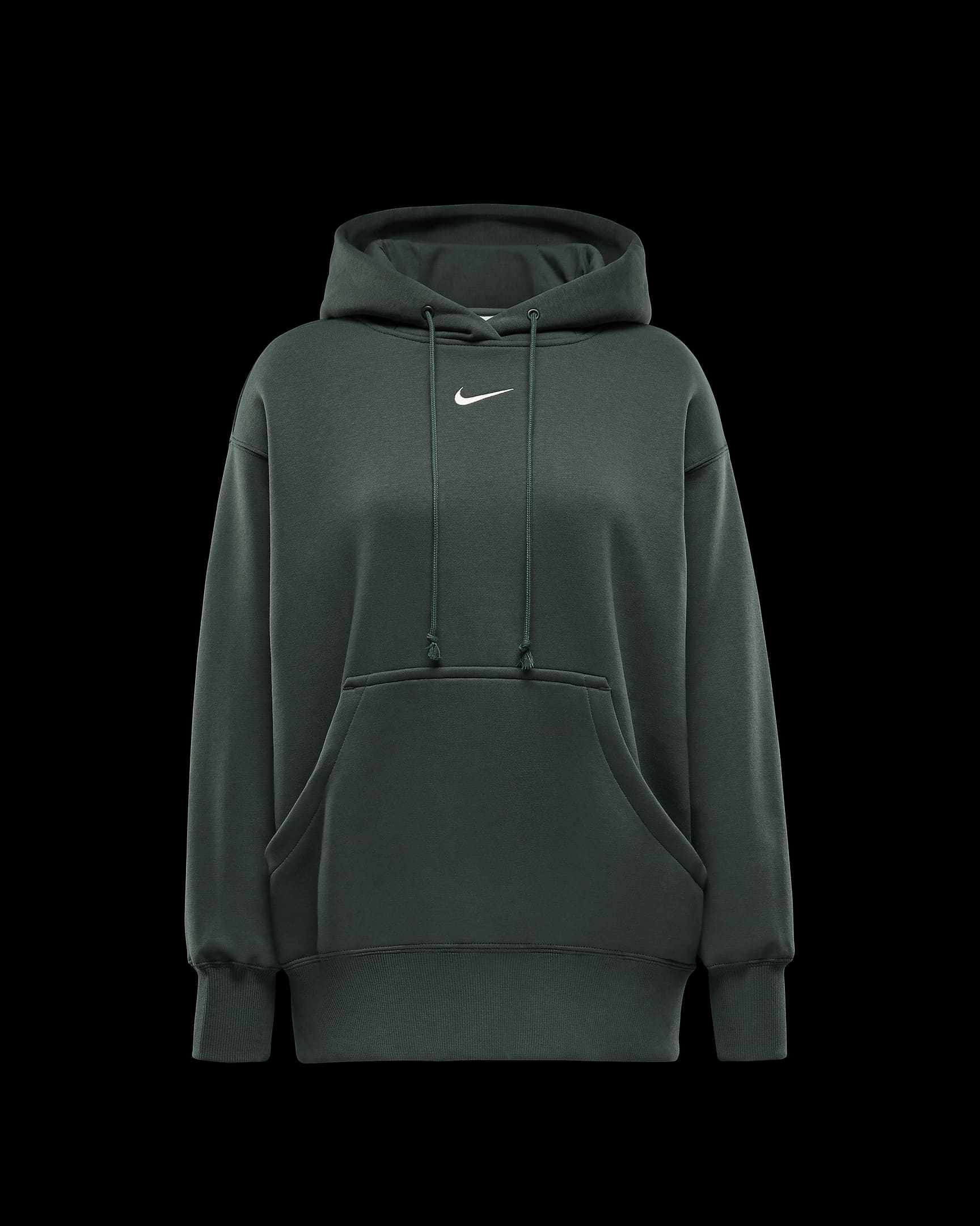 Nike Sportswear Phoenix Fleece Women's Oversized Pullover Hoodie - Vintage Green/Sail