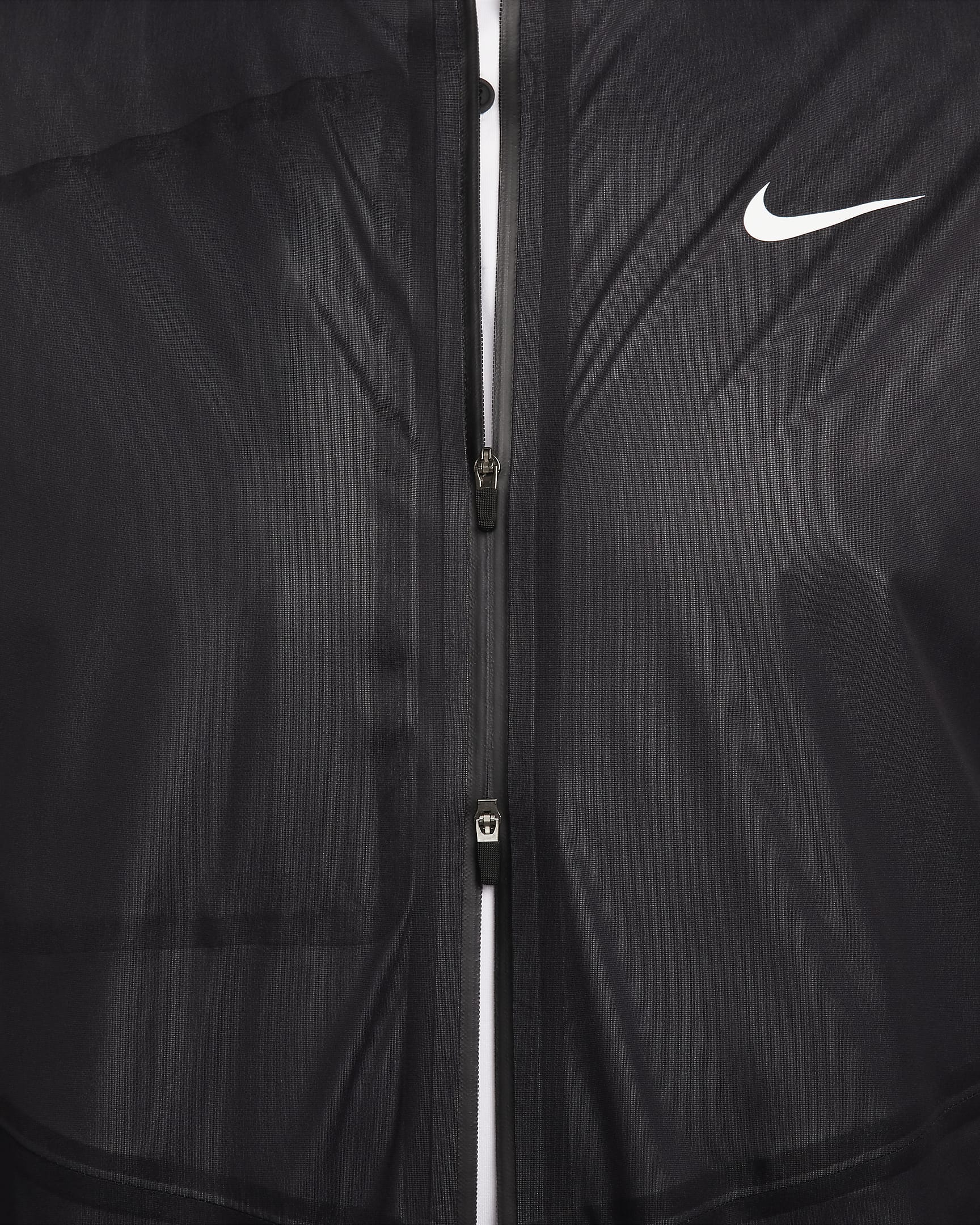 Nike Storm-FIT ADV Men's Full-Zip Golf Jacket - Black/Black/Anthracite/White