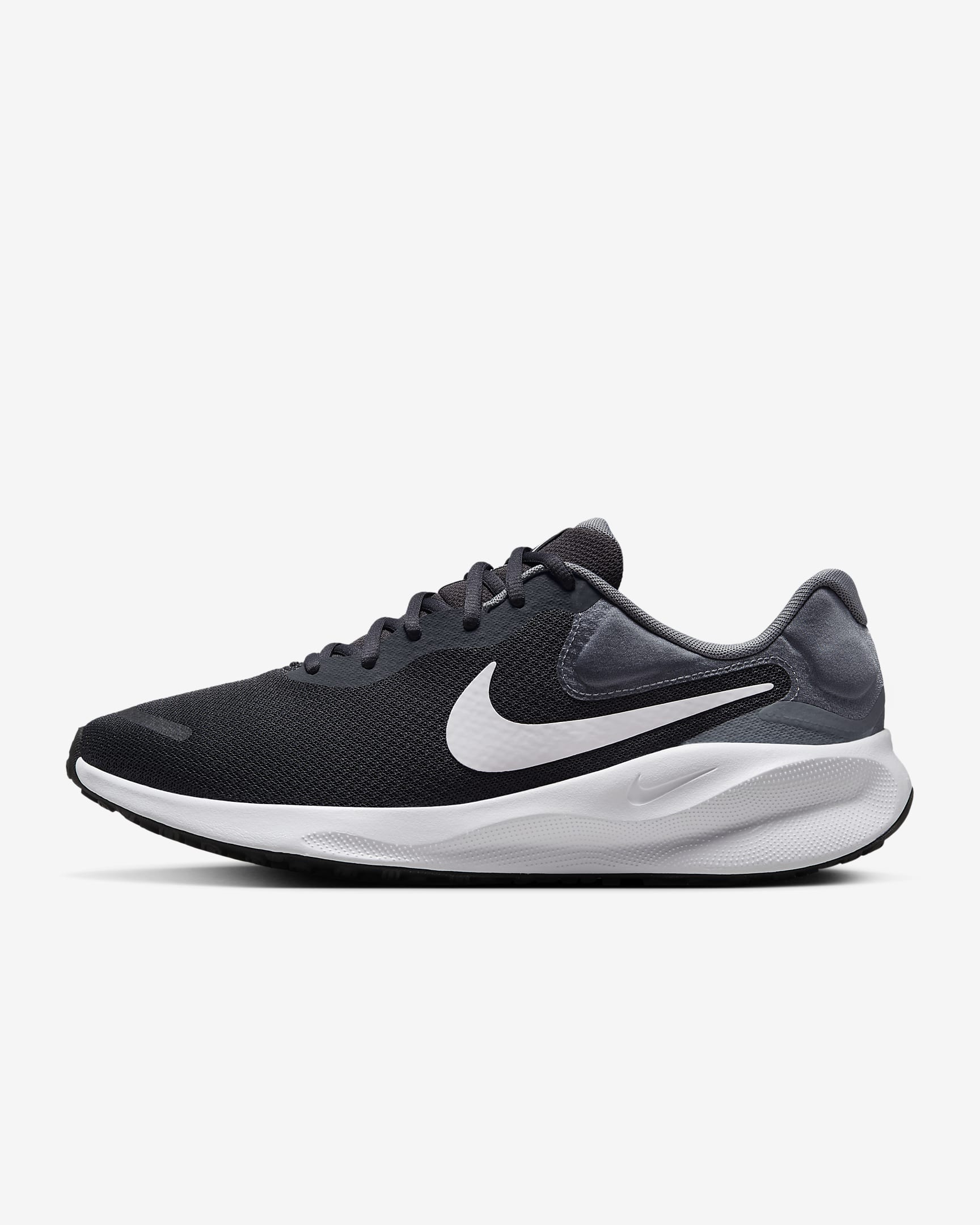 Męskie buty do biegania po asfalcie Nike Revolution 7 - Anthracite/Cool Grey/Czerń/Biel