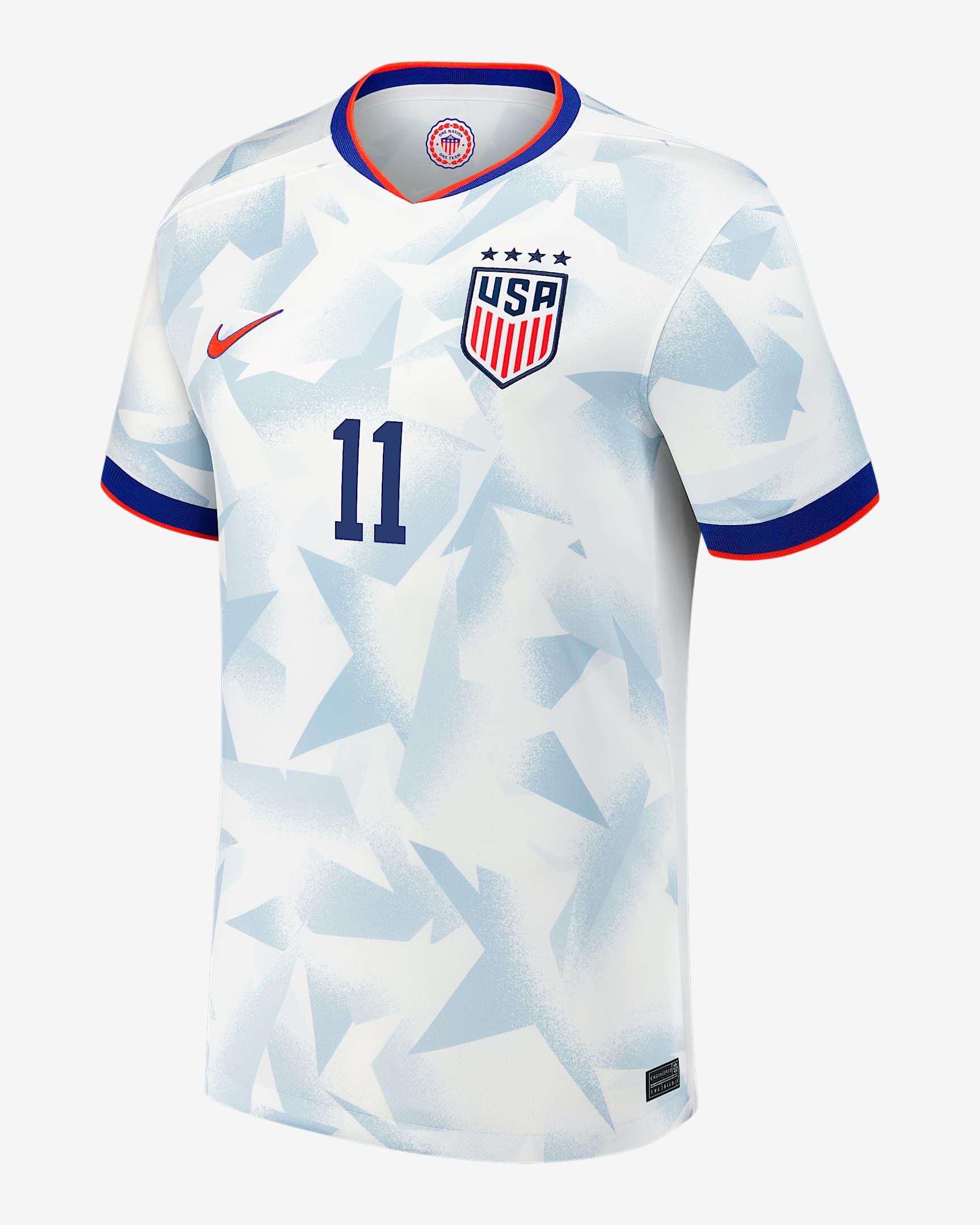 Jersey de futbol Nike Dri-FIT Sophia Wilson de la selección nacional de futbol femenino de Estados Unidos local 2025 Stadium para hombre - Blanco