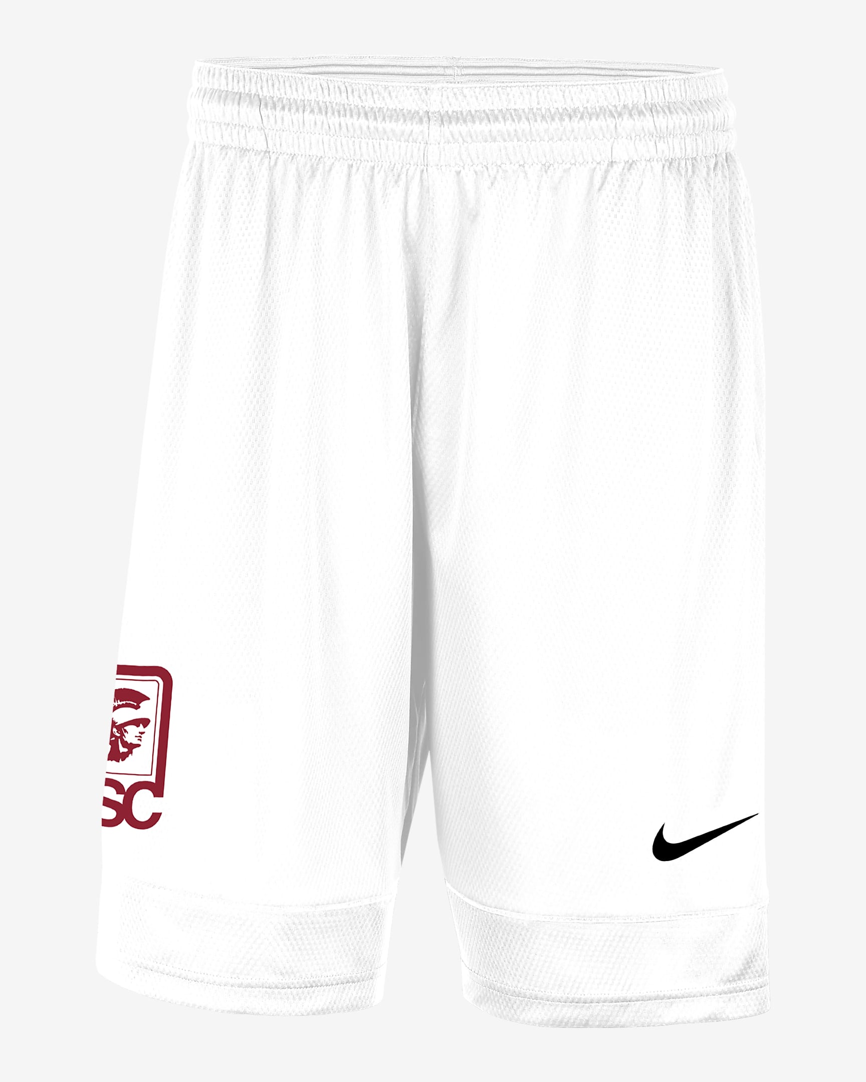 USC Men's Nike College Shorts - White