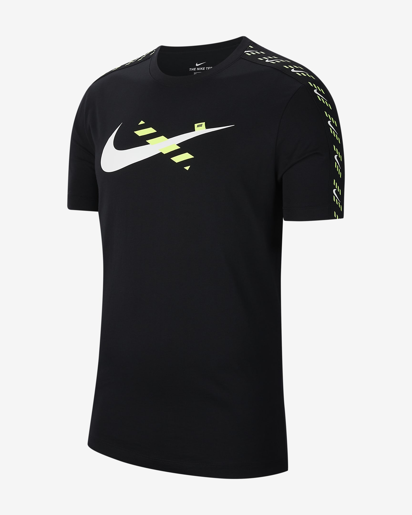 ナイキ スポーツウェア スウッシュ メンズ Tシャツ - ブラック